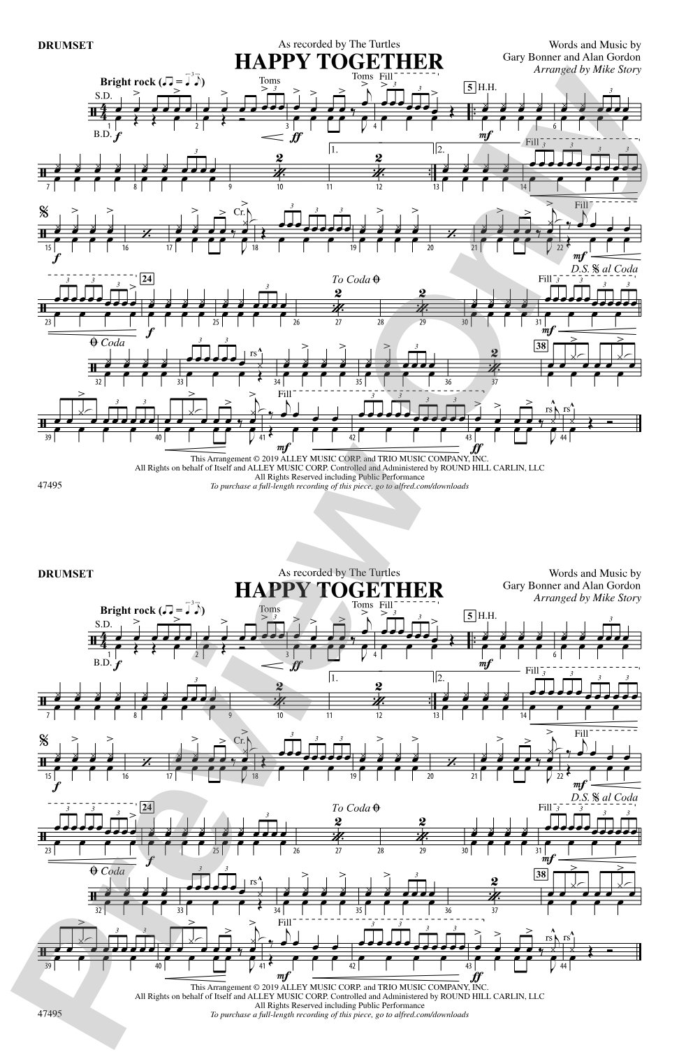 Happy Together: Drums