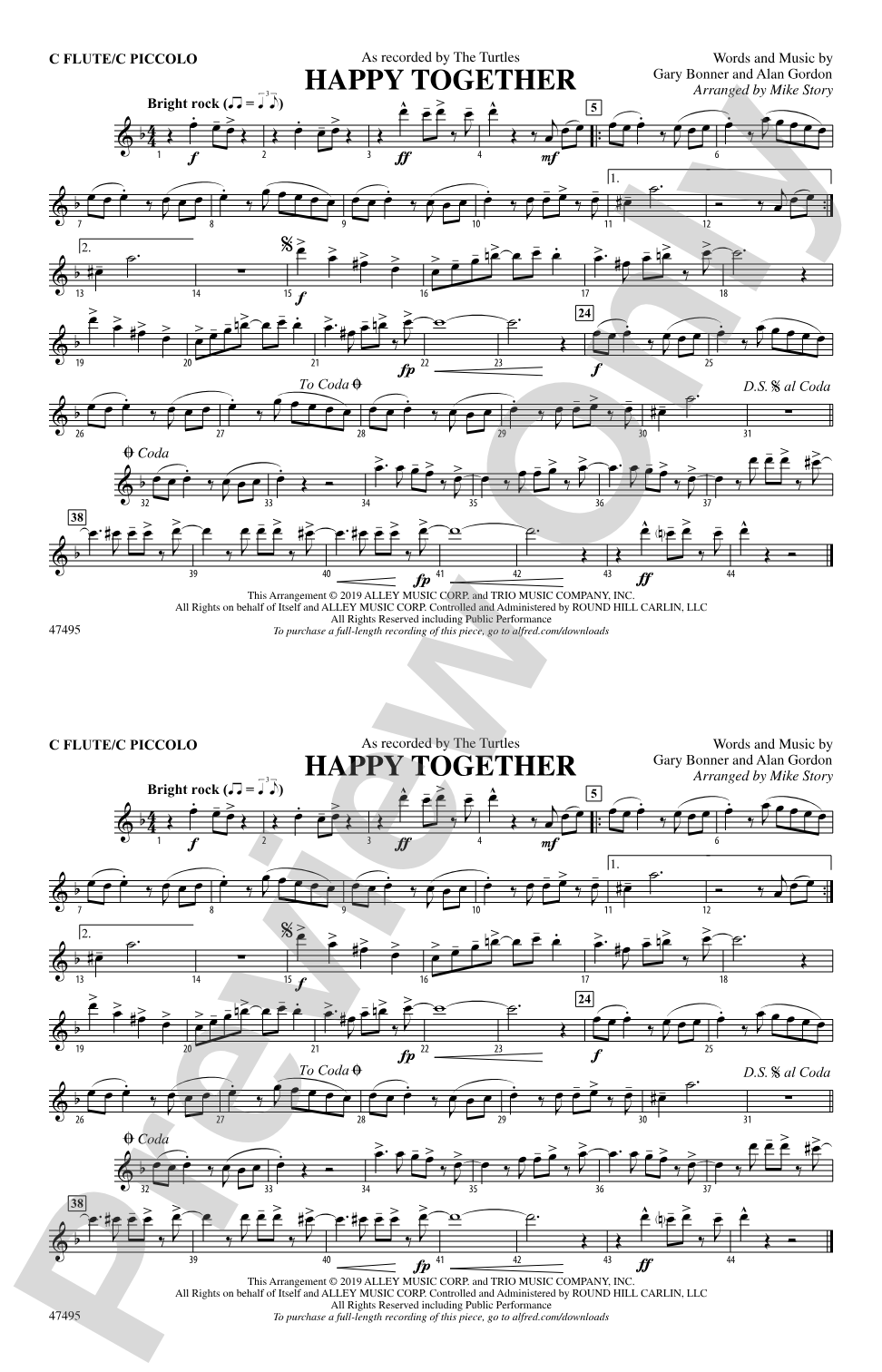 Happy Together: Flute