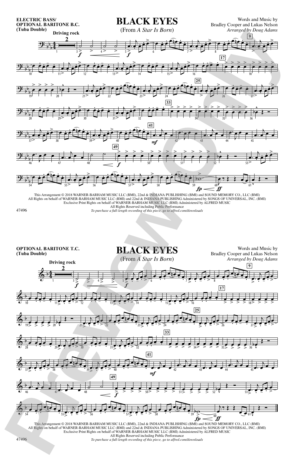 Black Eyes: Electric Bass