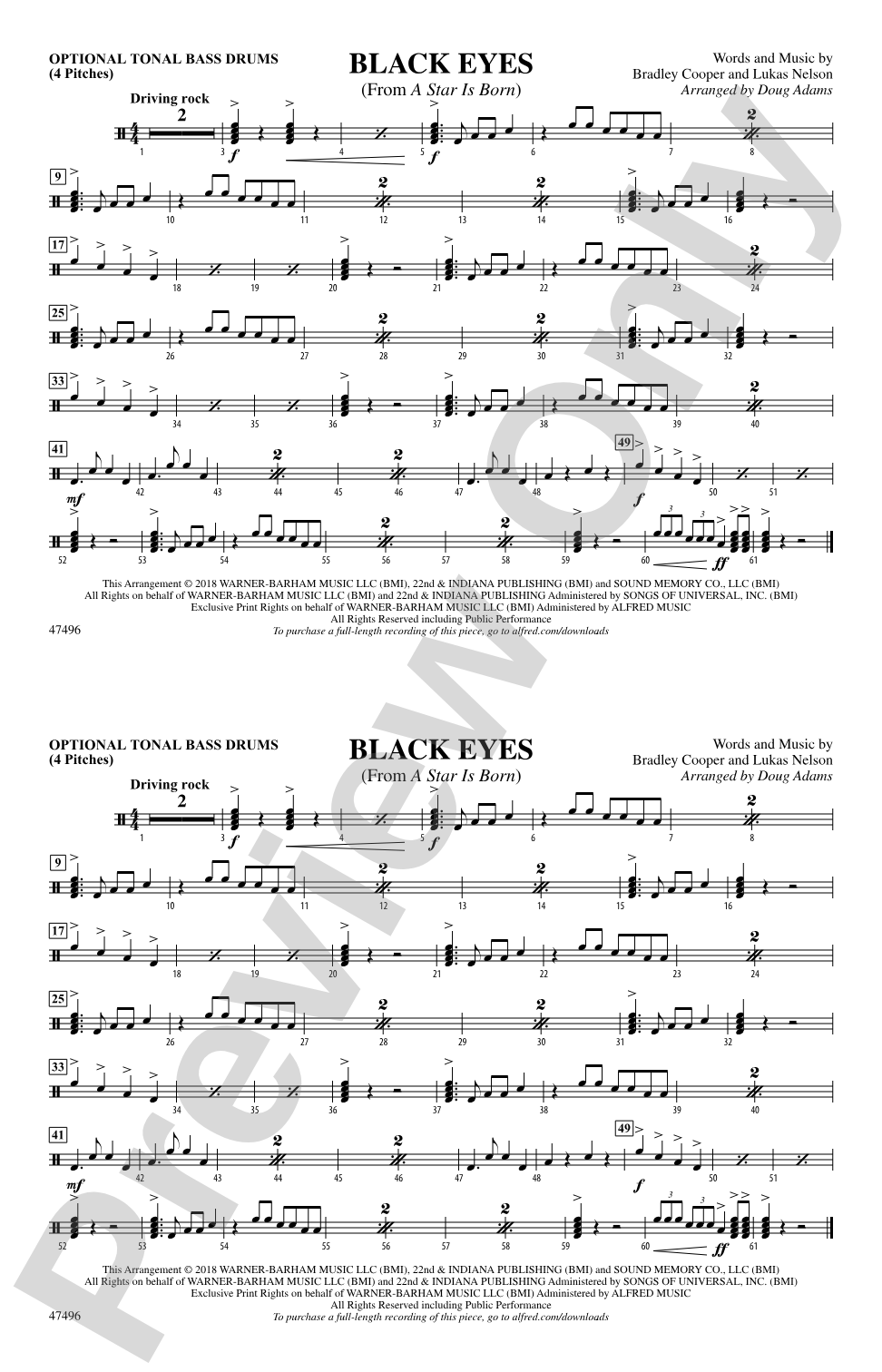 Black Eyes: Tonal Bass Drum