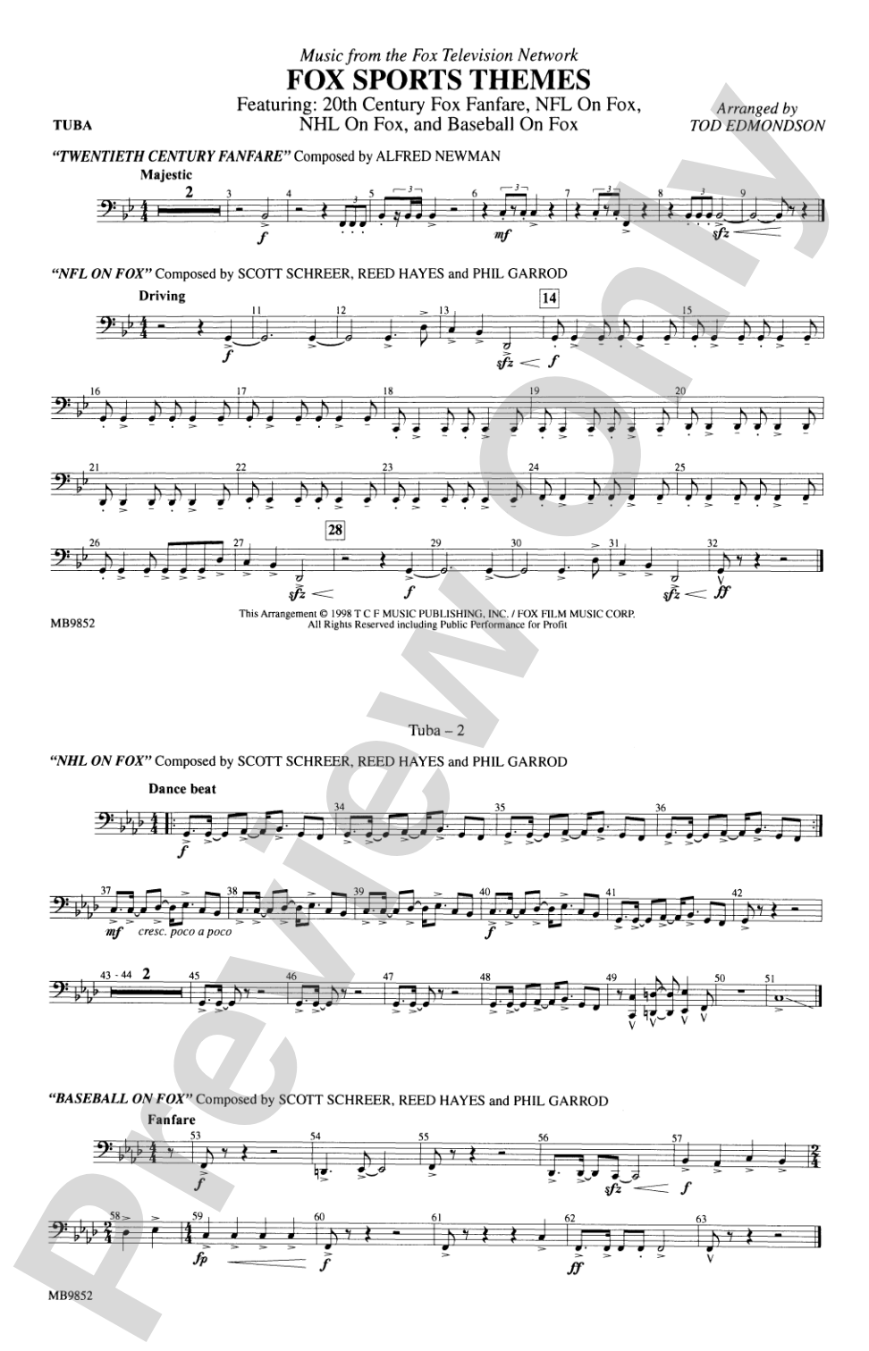 Fox Sports Themes: Tuba