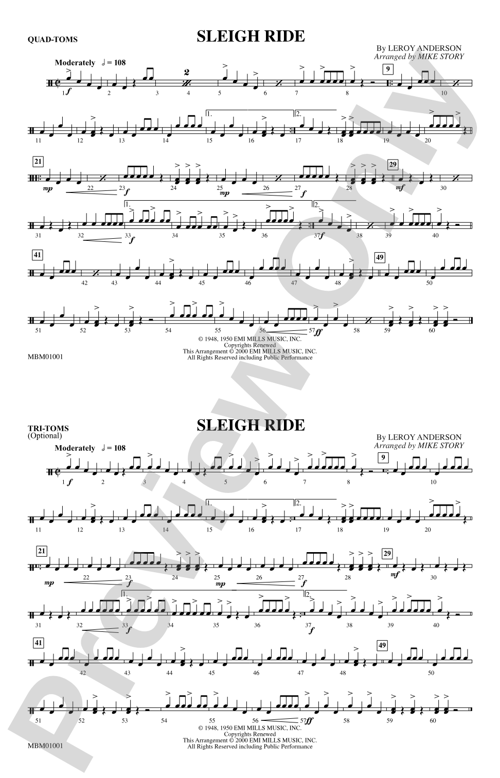 Sleigh Ride: Quad-Toms