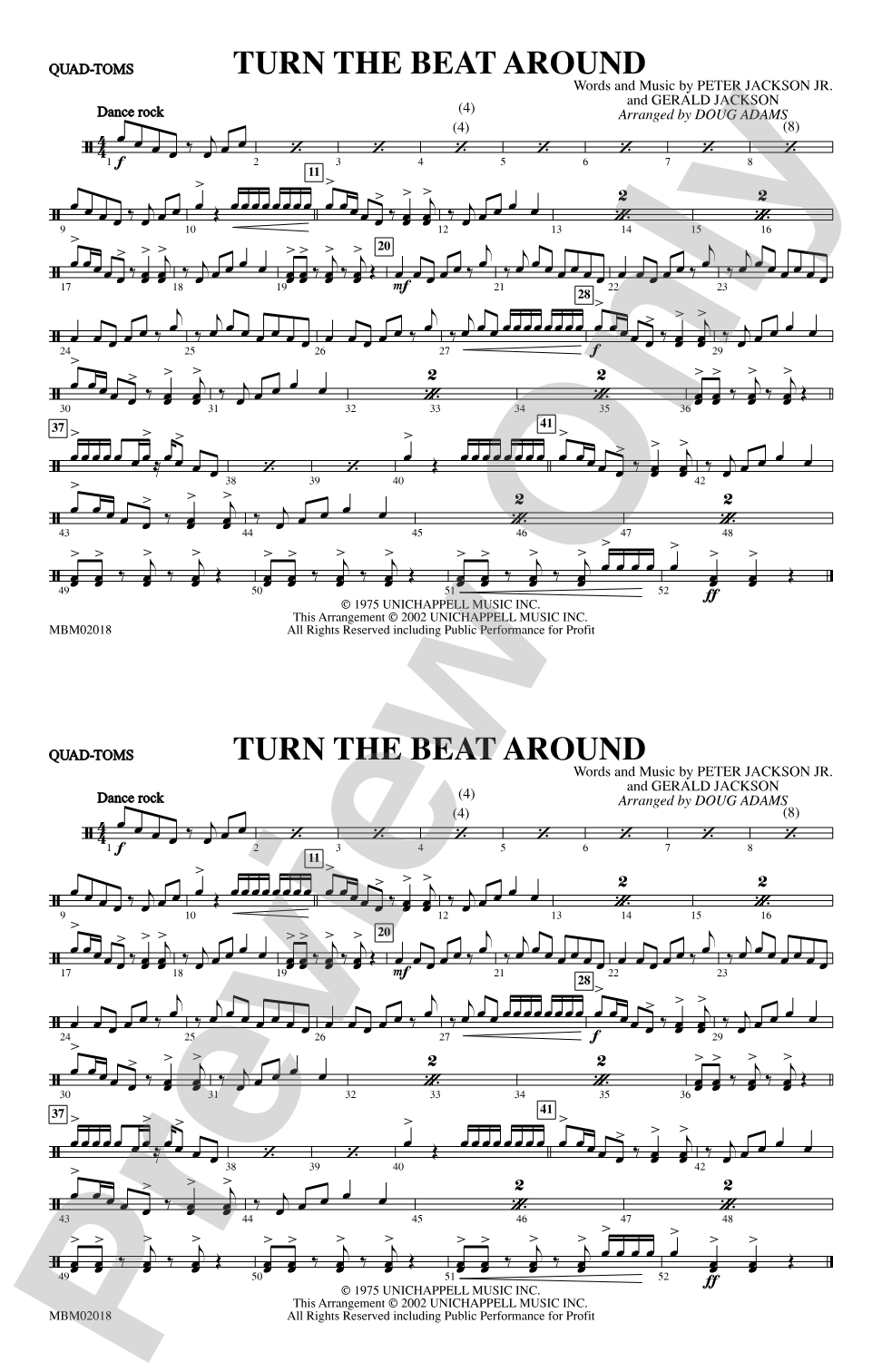 Turn the Beat Around: Quad-Toms