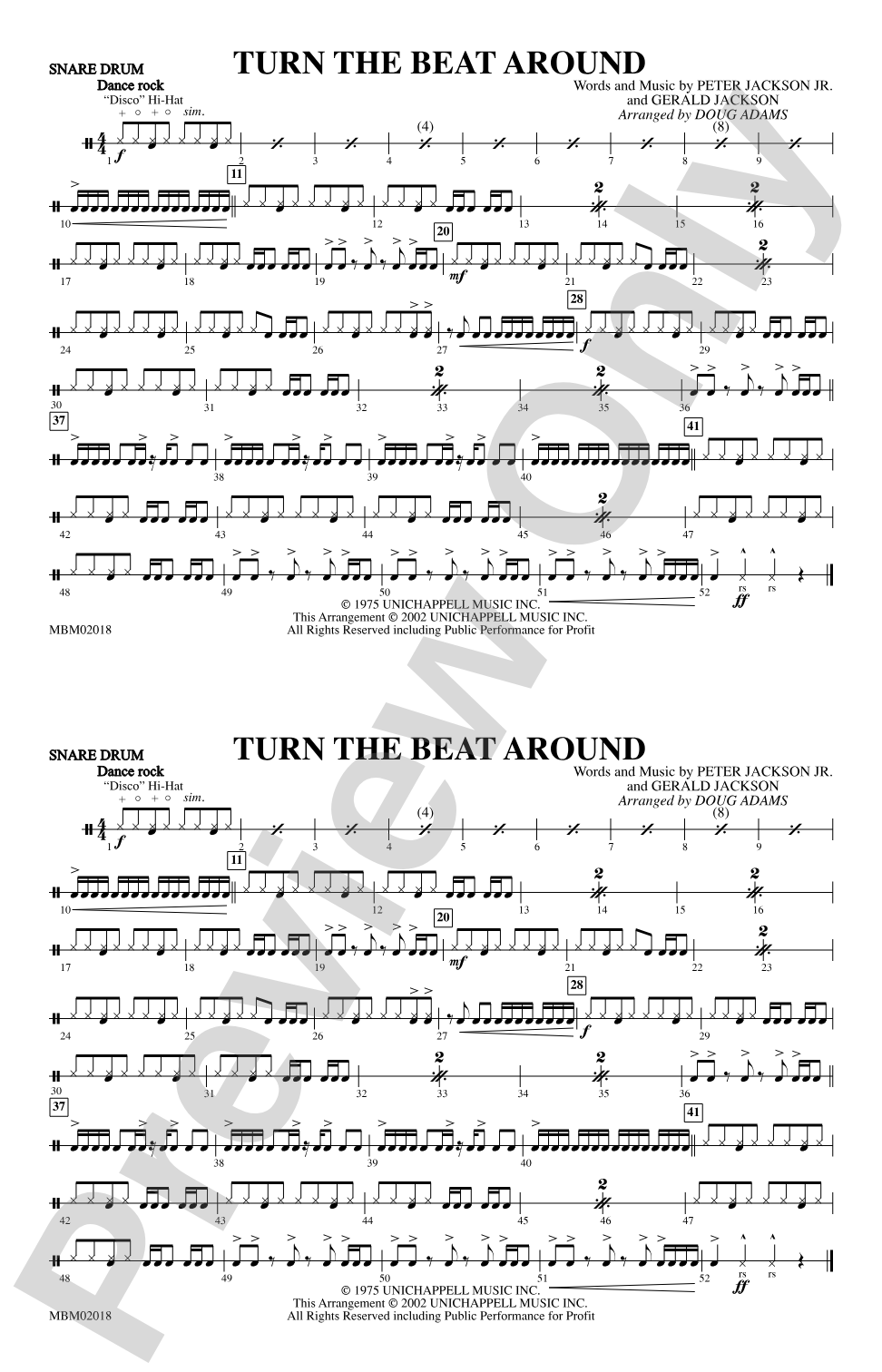 Turn the Beat Around: Snare Drum