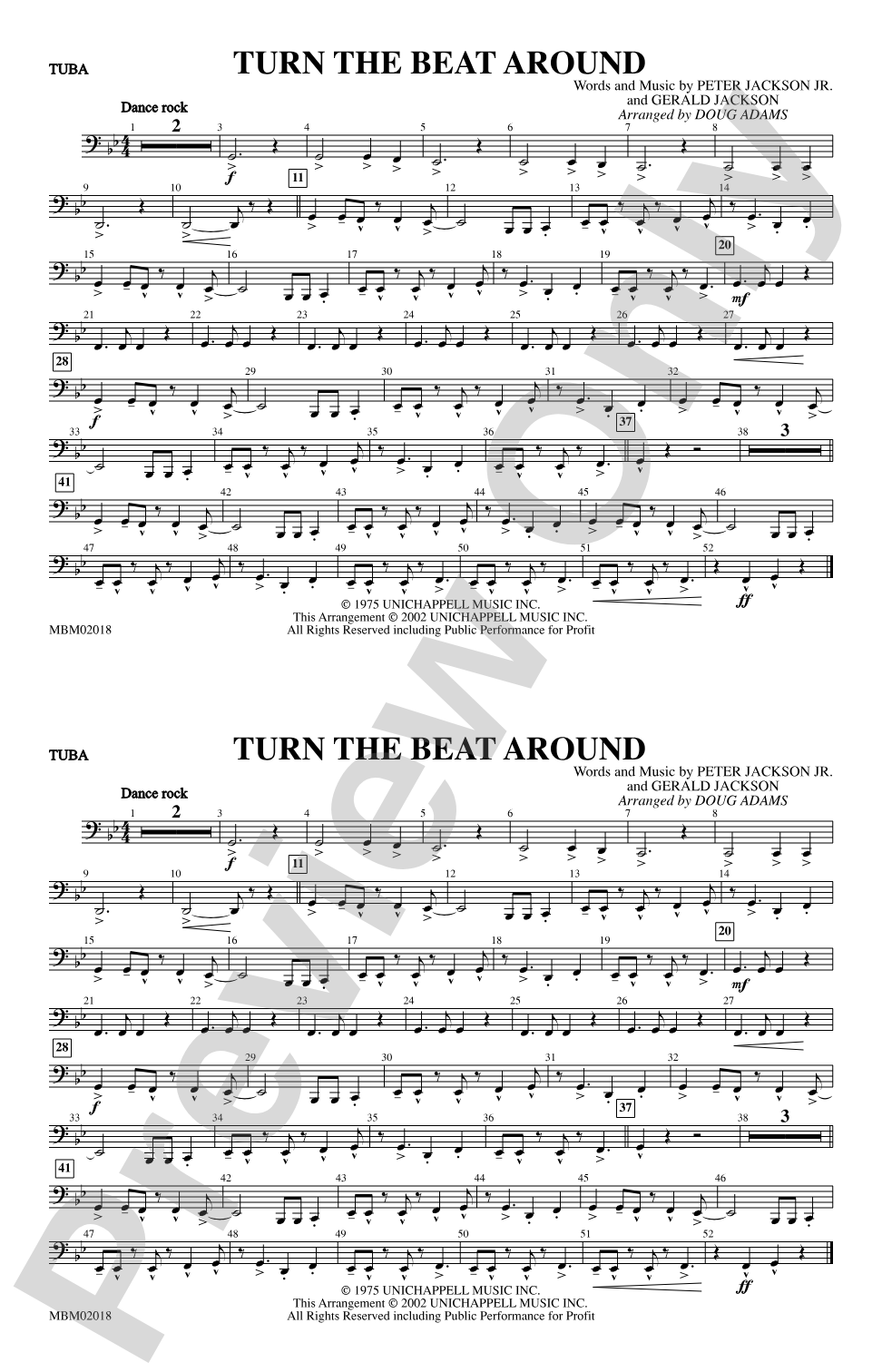 Turn the Beat Around: Tuba