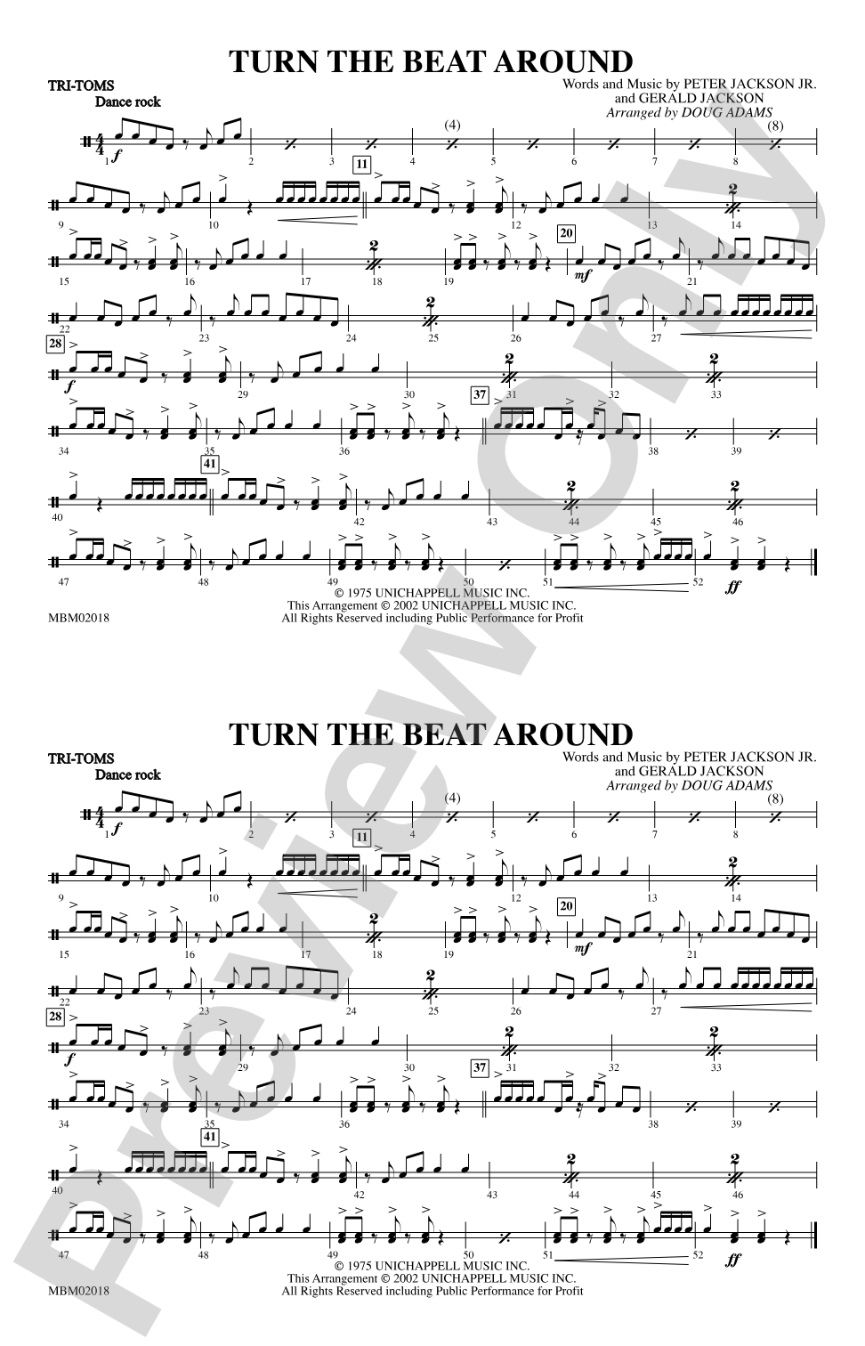 Turn the Beat Around: Tom-Toms