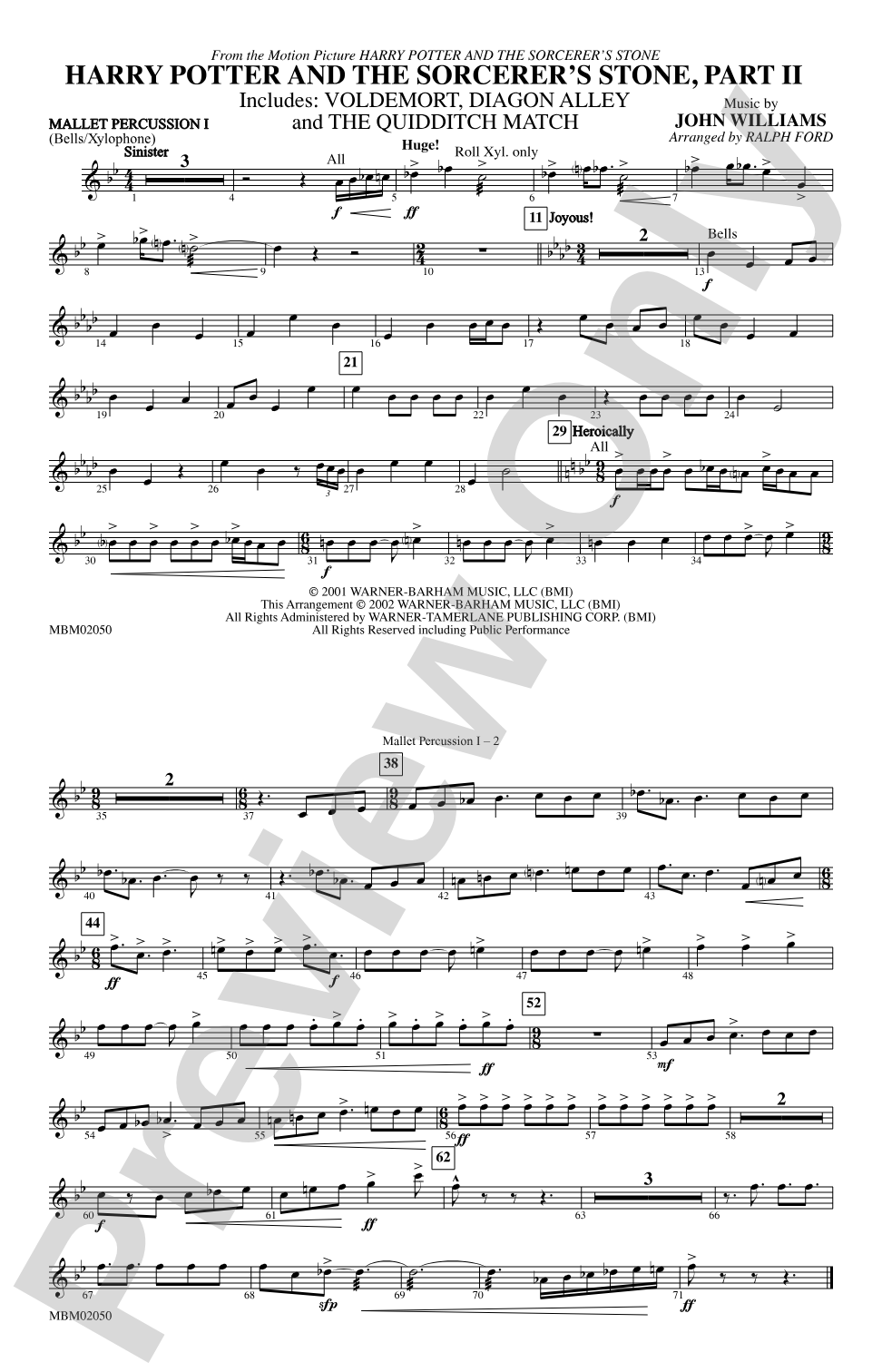 Harry Potter and the Sorcerer's Stone, Part II: Mallets