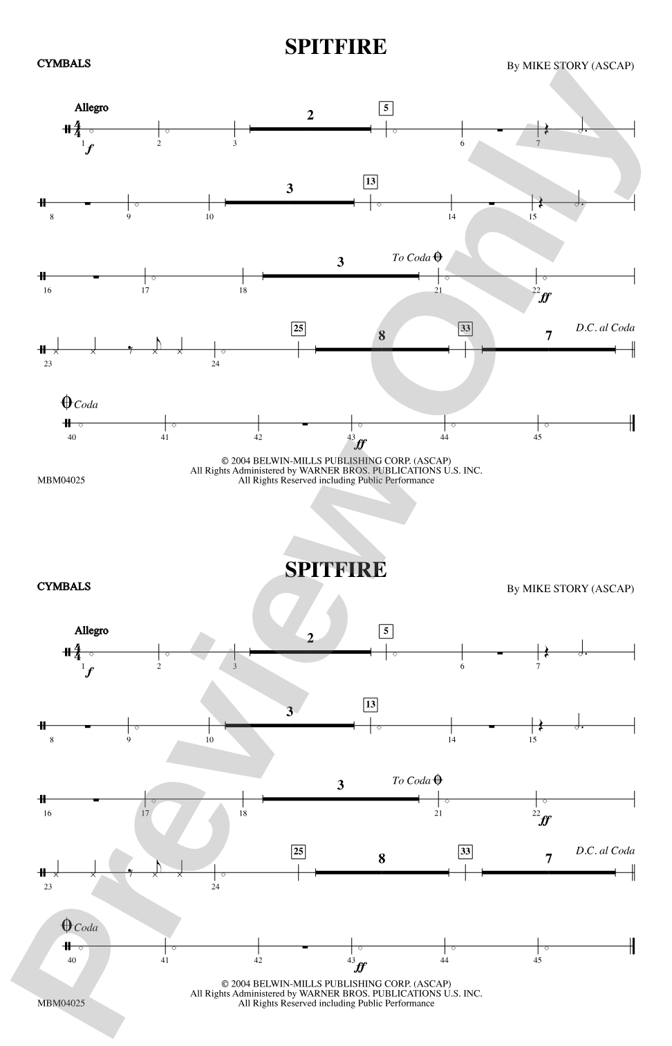 Spitfire: Cymbals