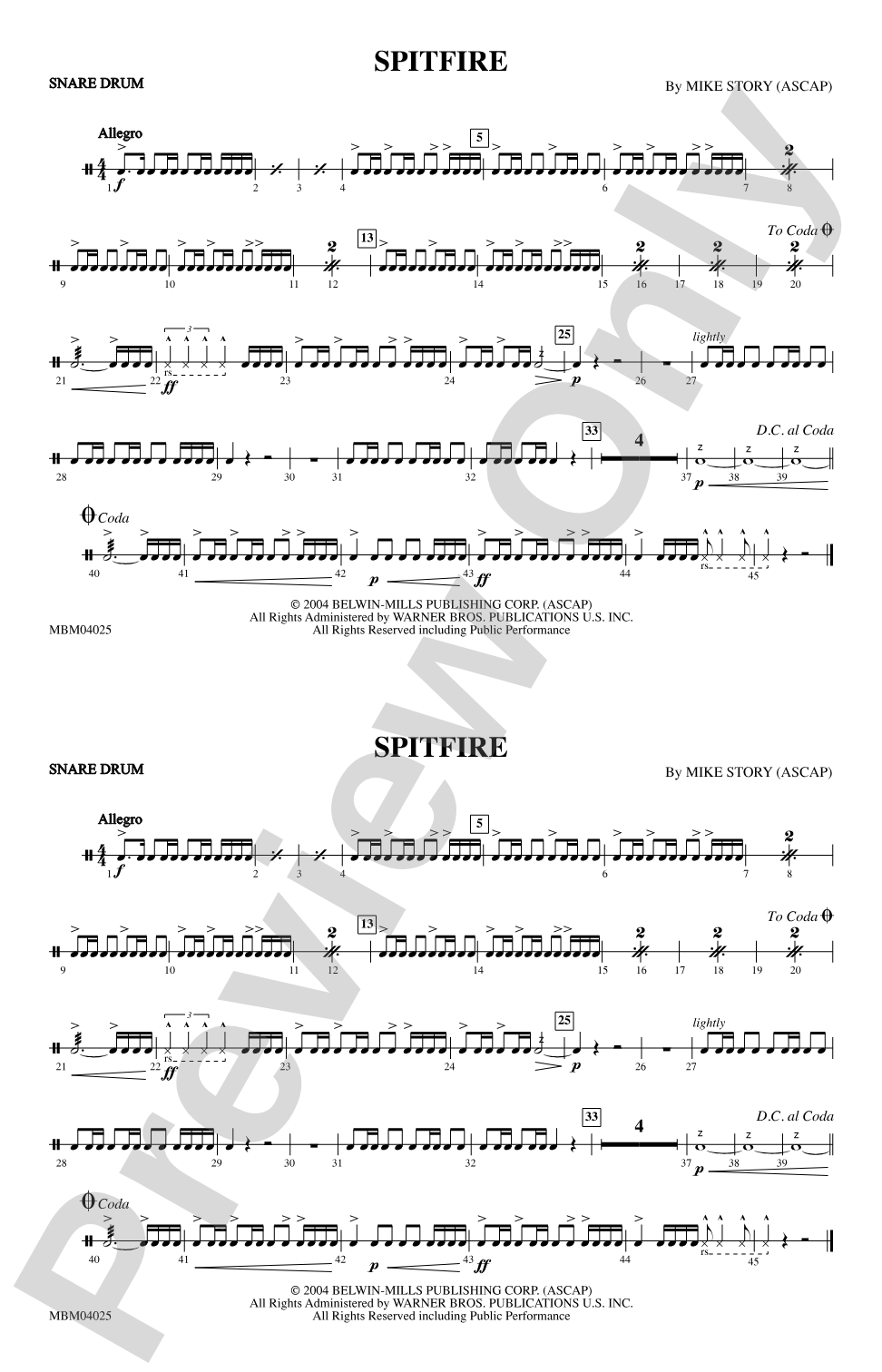 Spitfire: Snare Drum
