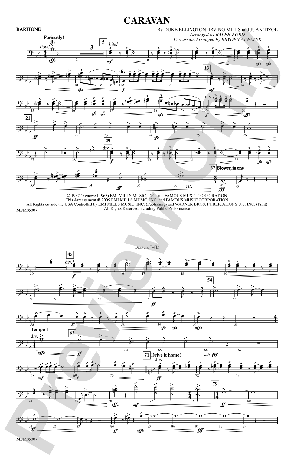 Caravan: Baritone B.C.