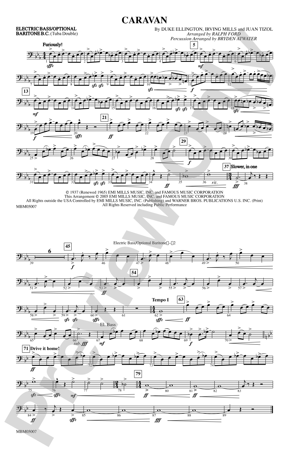 Caravan: Electric Bass