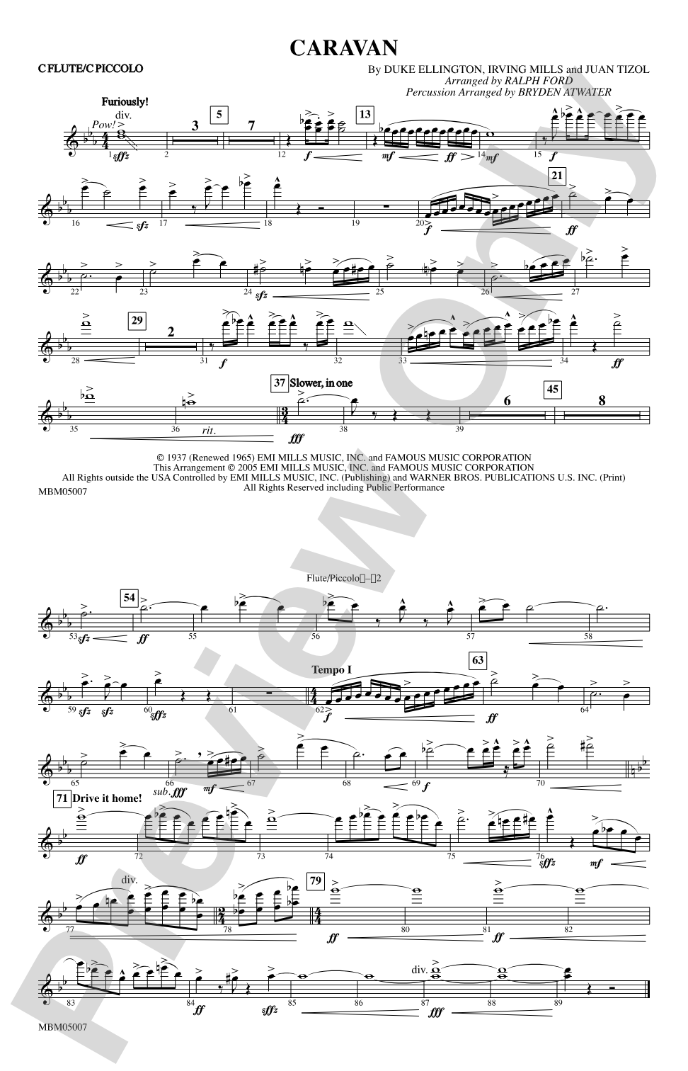 Caravan: Flute