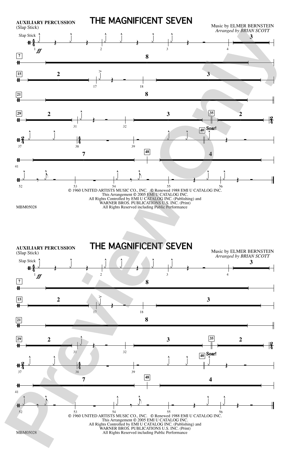 The Magnificent Seven: Auxiliary Percussion