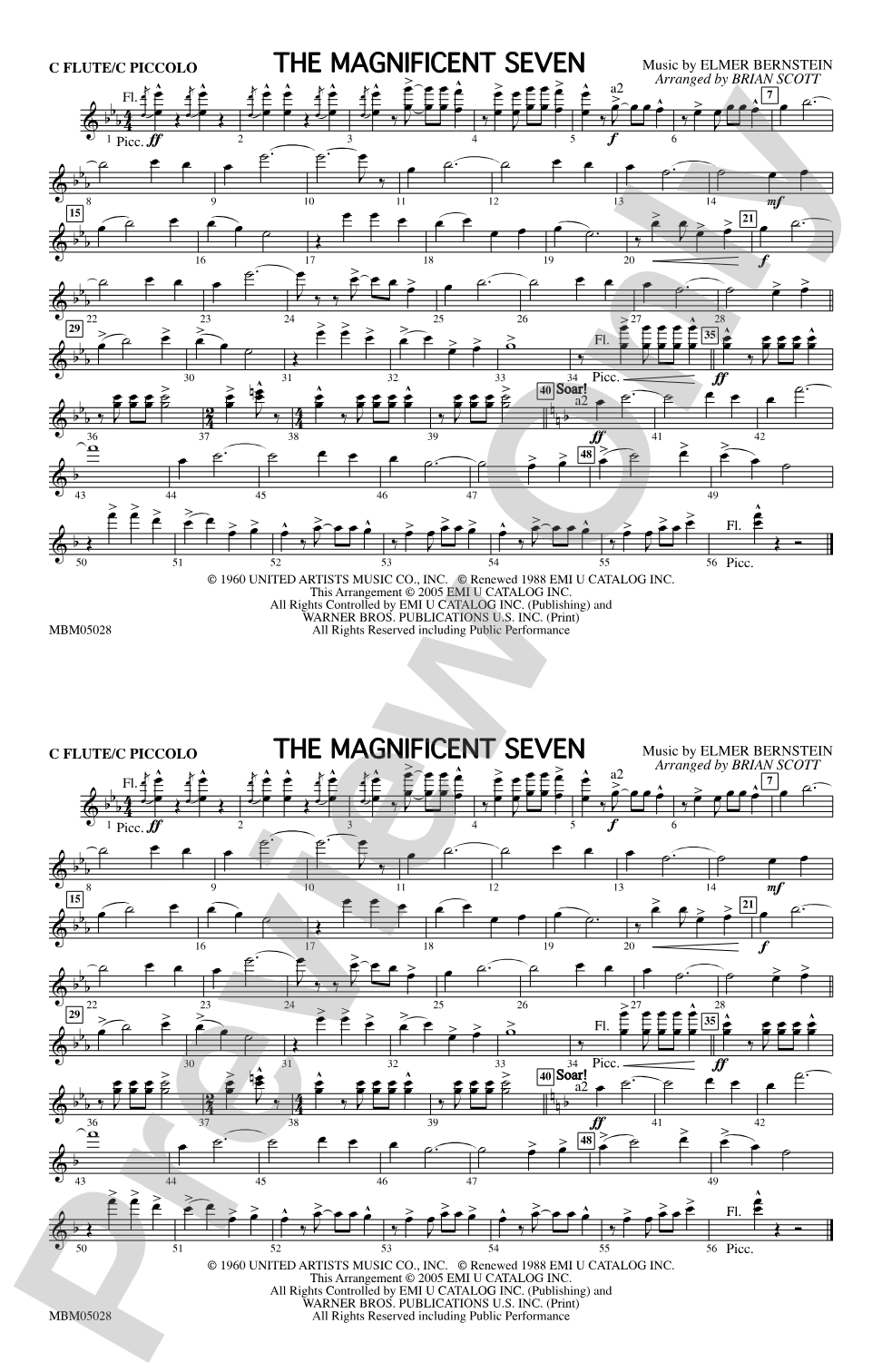 The Magnificent Seven: Flute
