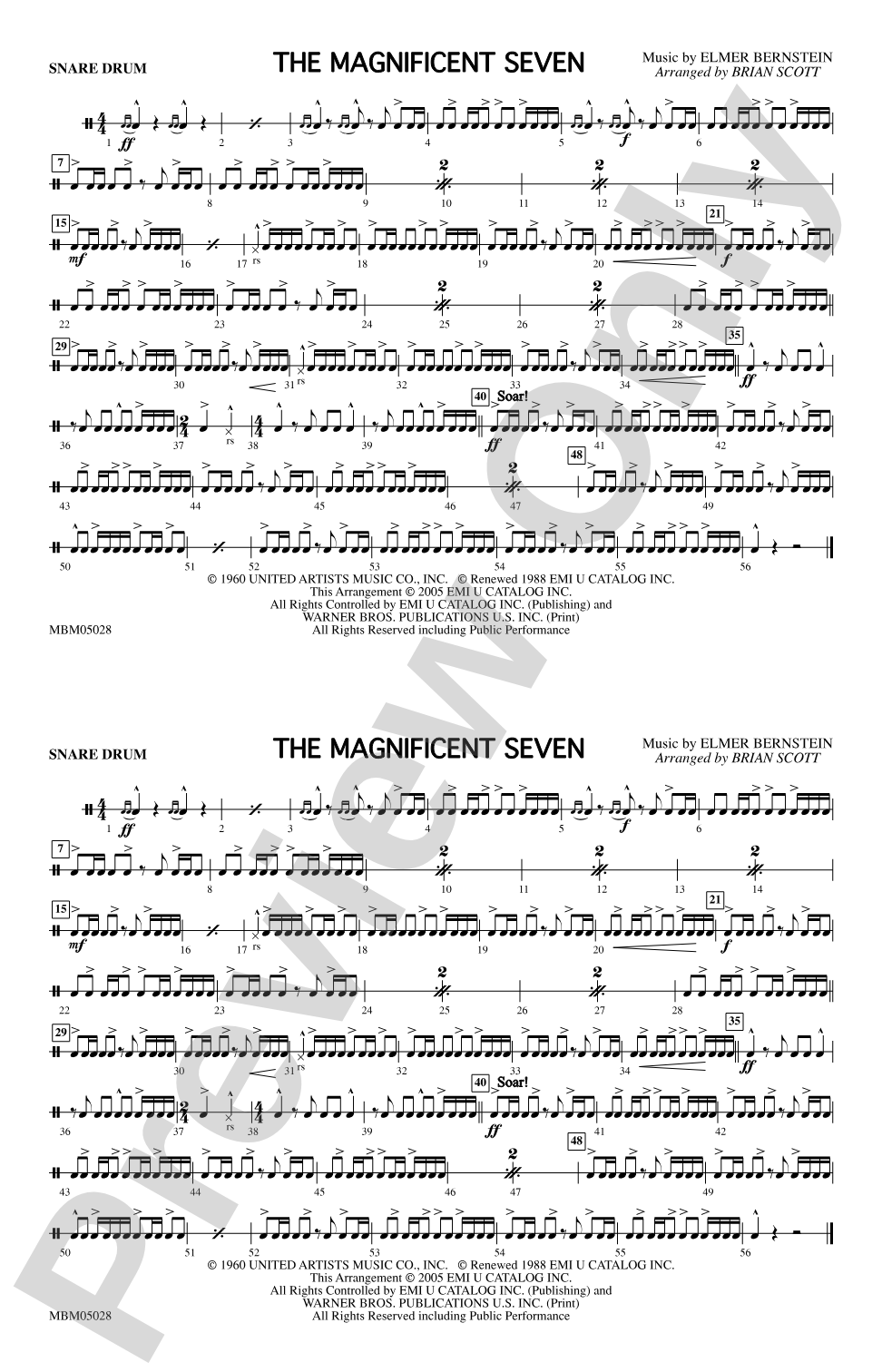 The Magnificent Seven: Snare Drum