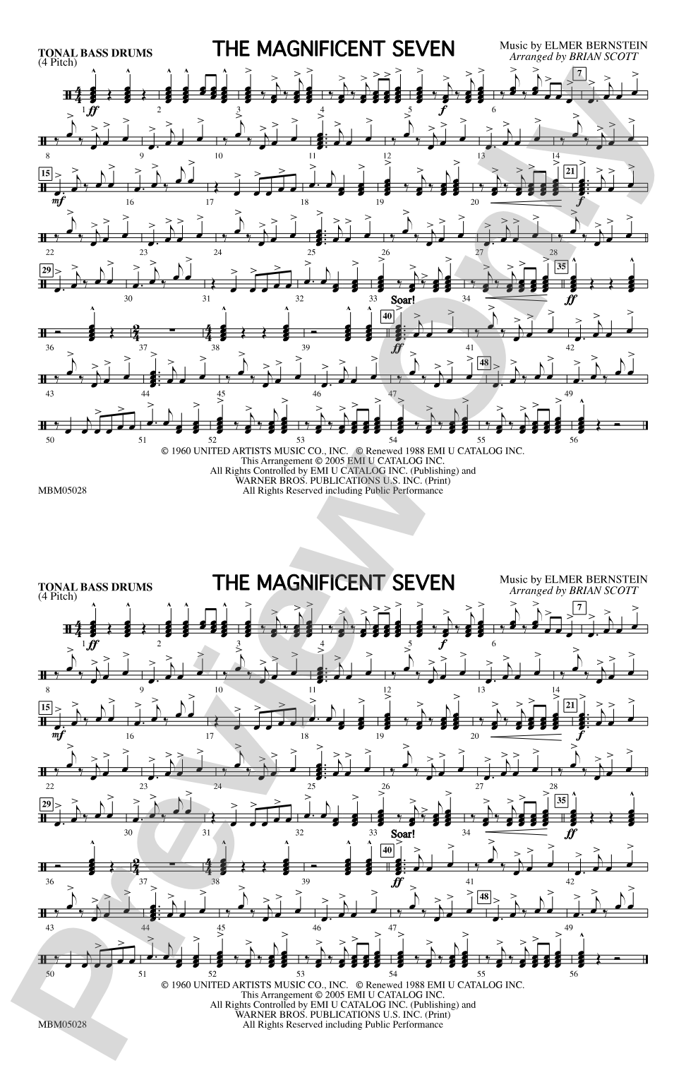 The Magnificent Seven: Tonal Bass Drum
