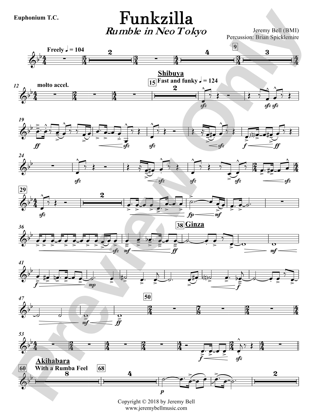 Funkzilla: Rumble in Neo Tokyo: Euphonium TC