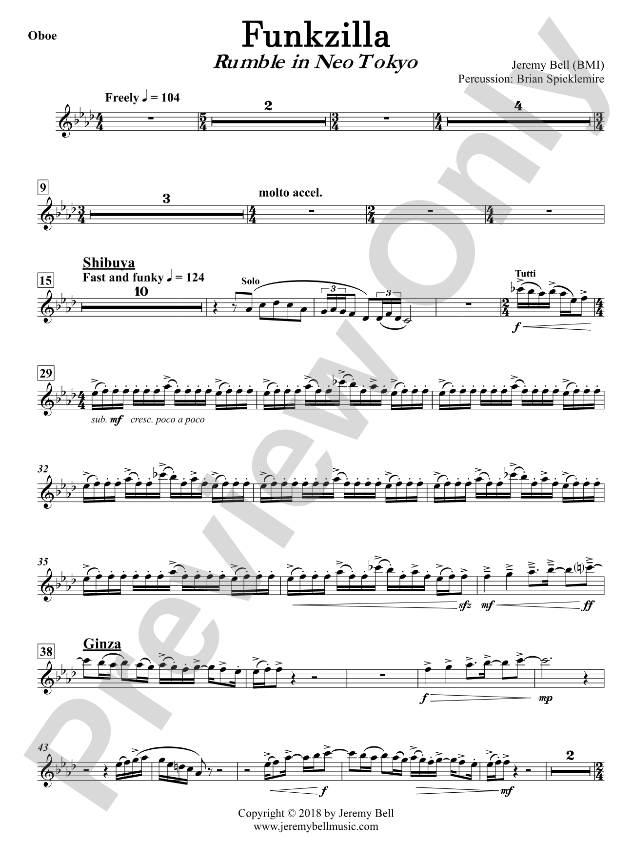 Funkzilla: Rumble in Neo Tokyo: Oboe