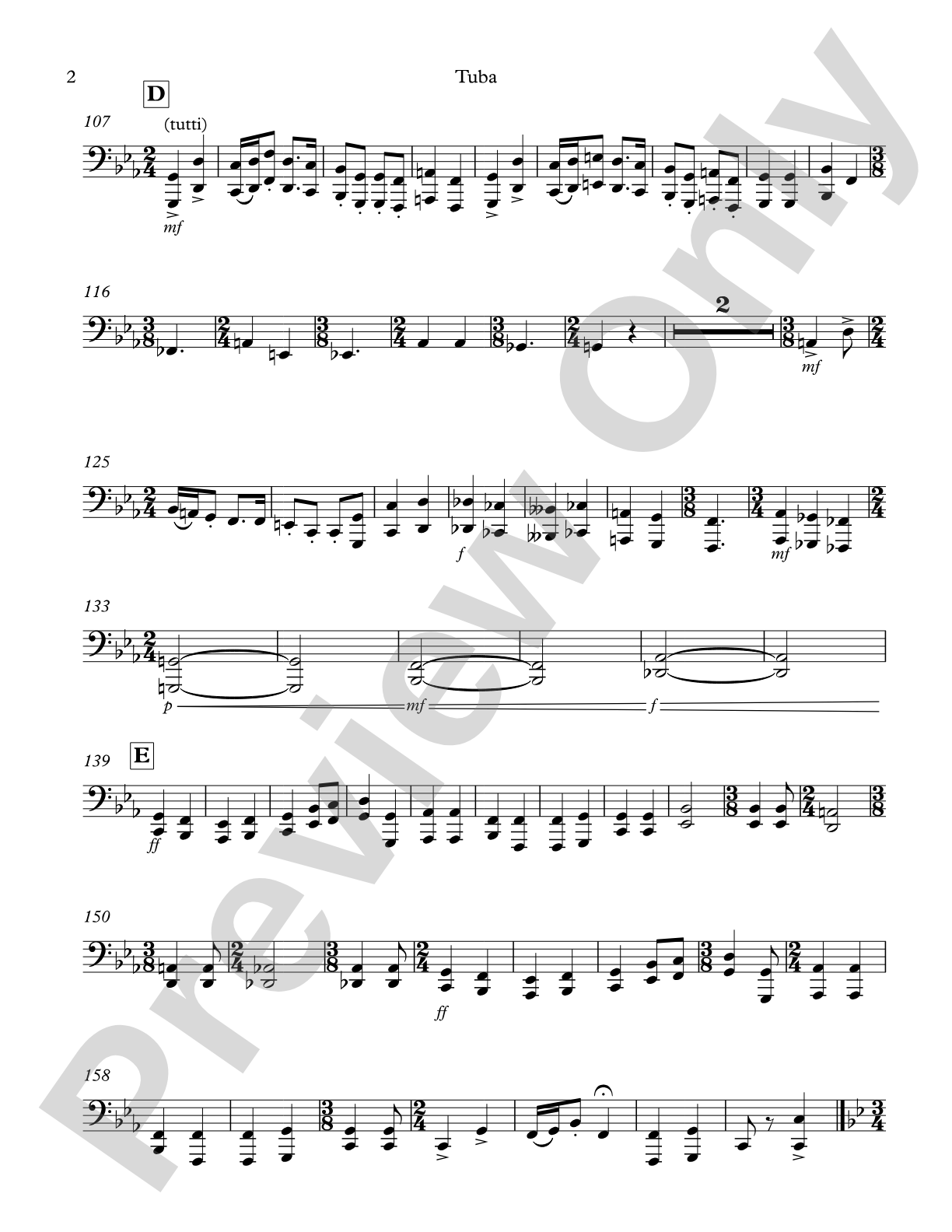 Modal Tune: Tuba