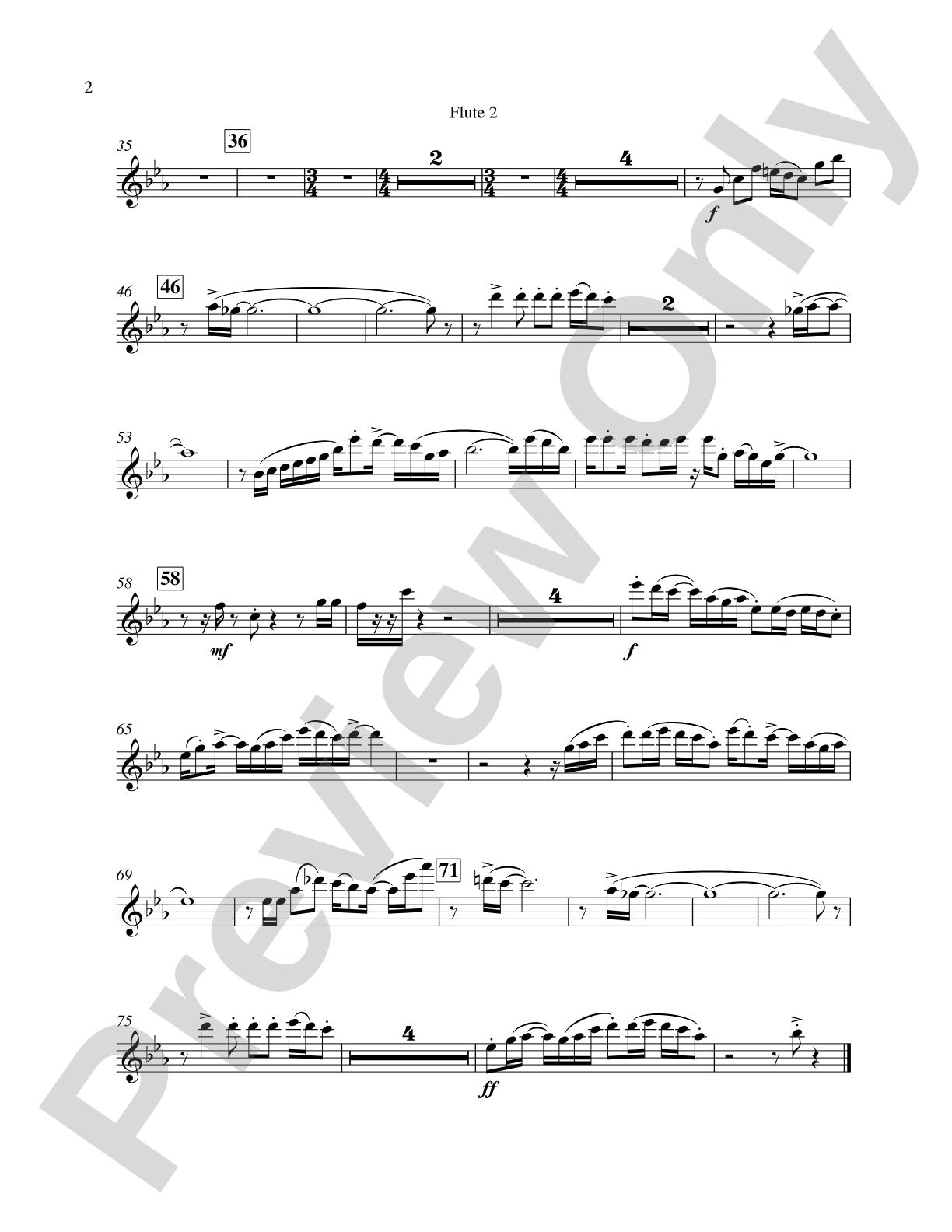 Chautauqua West: 2nd Flute