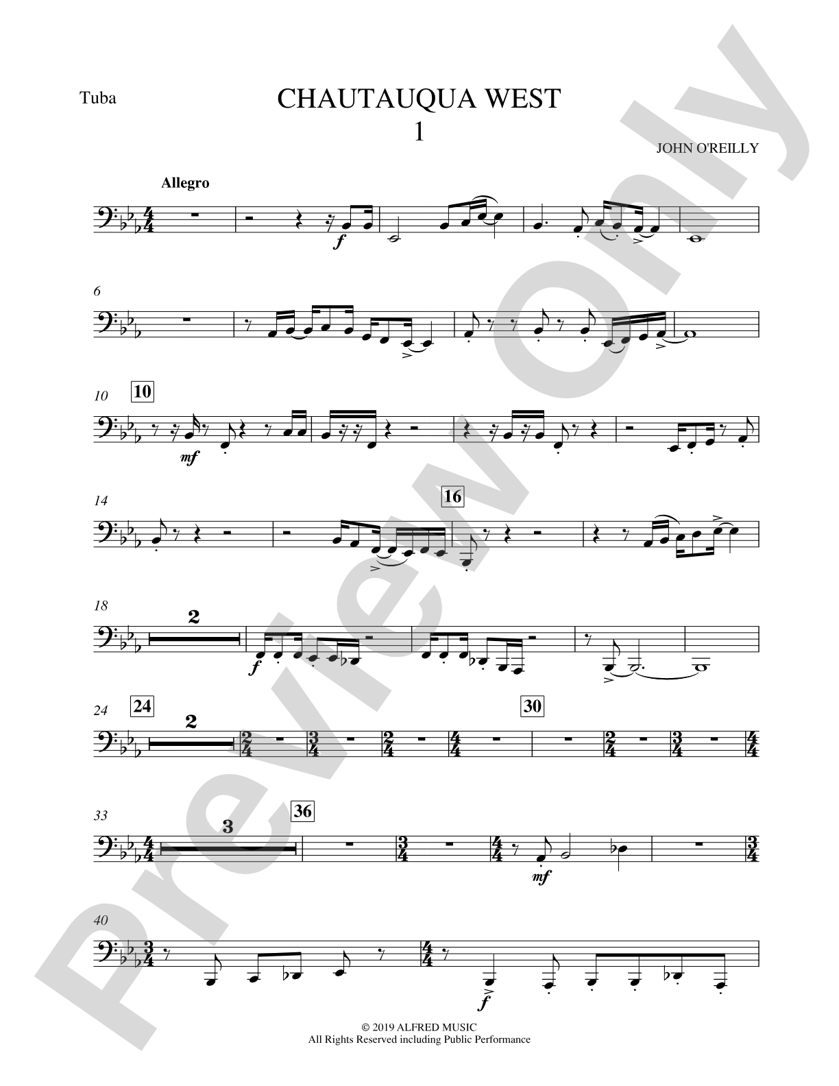 Chautauqua West: Tuba