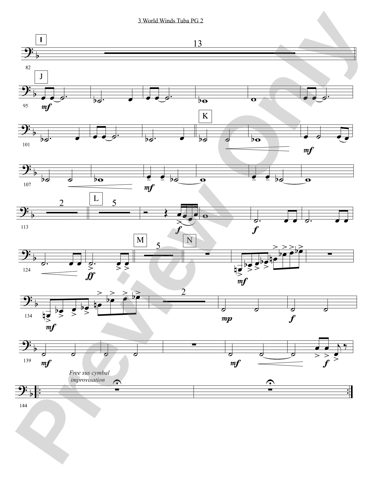 Three World Winds: Tuba