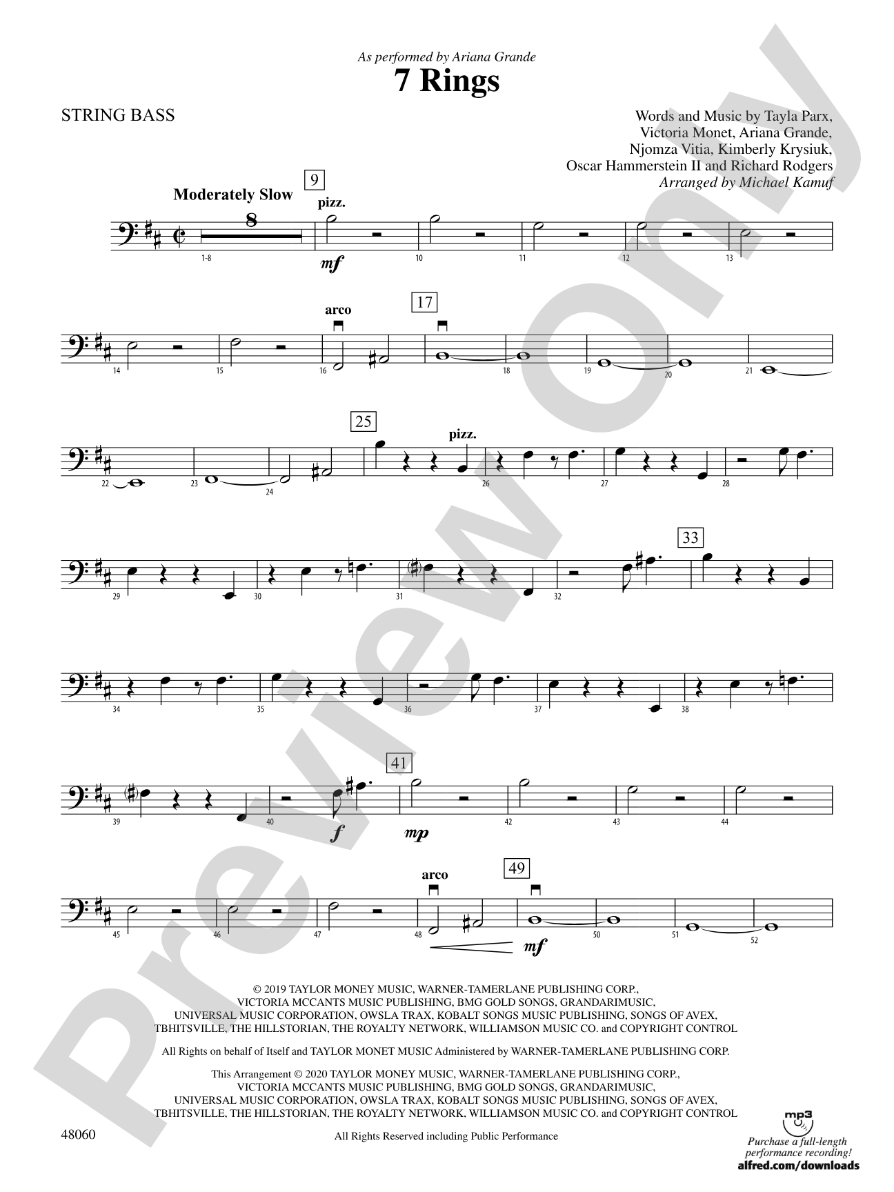 7 Rings: String Bass