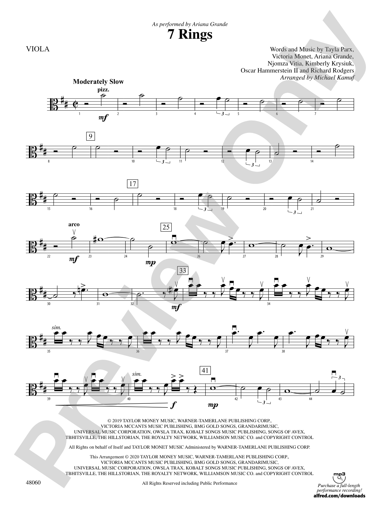 7 Rings: Viola
