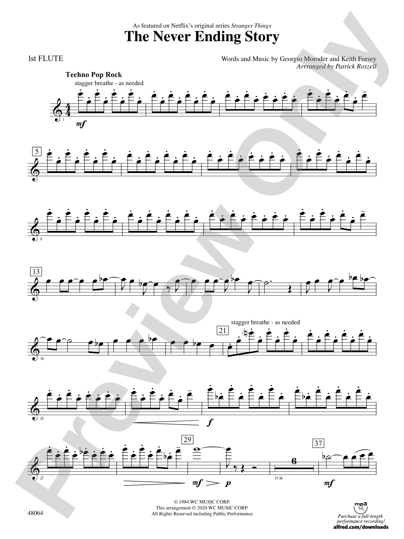 The Never Ending Story: Flute