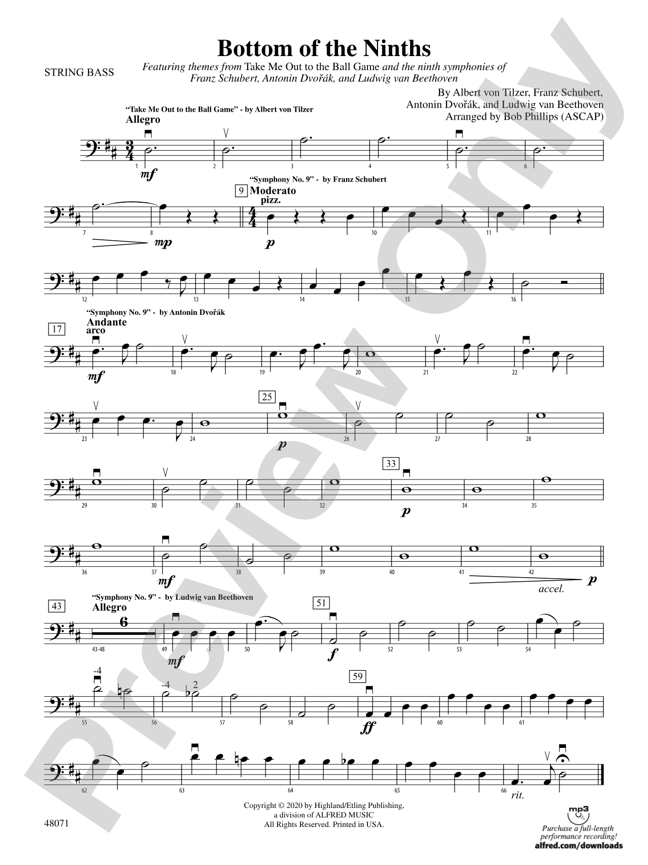 Bottom of the Ninths: String Bass