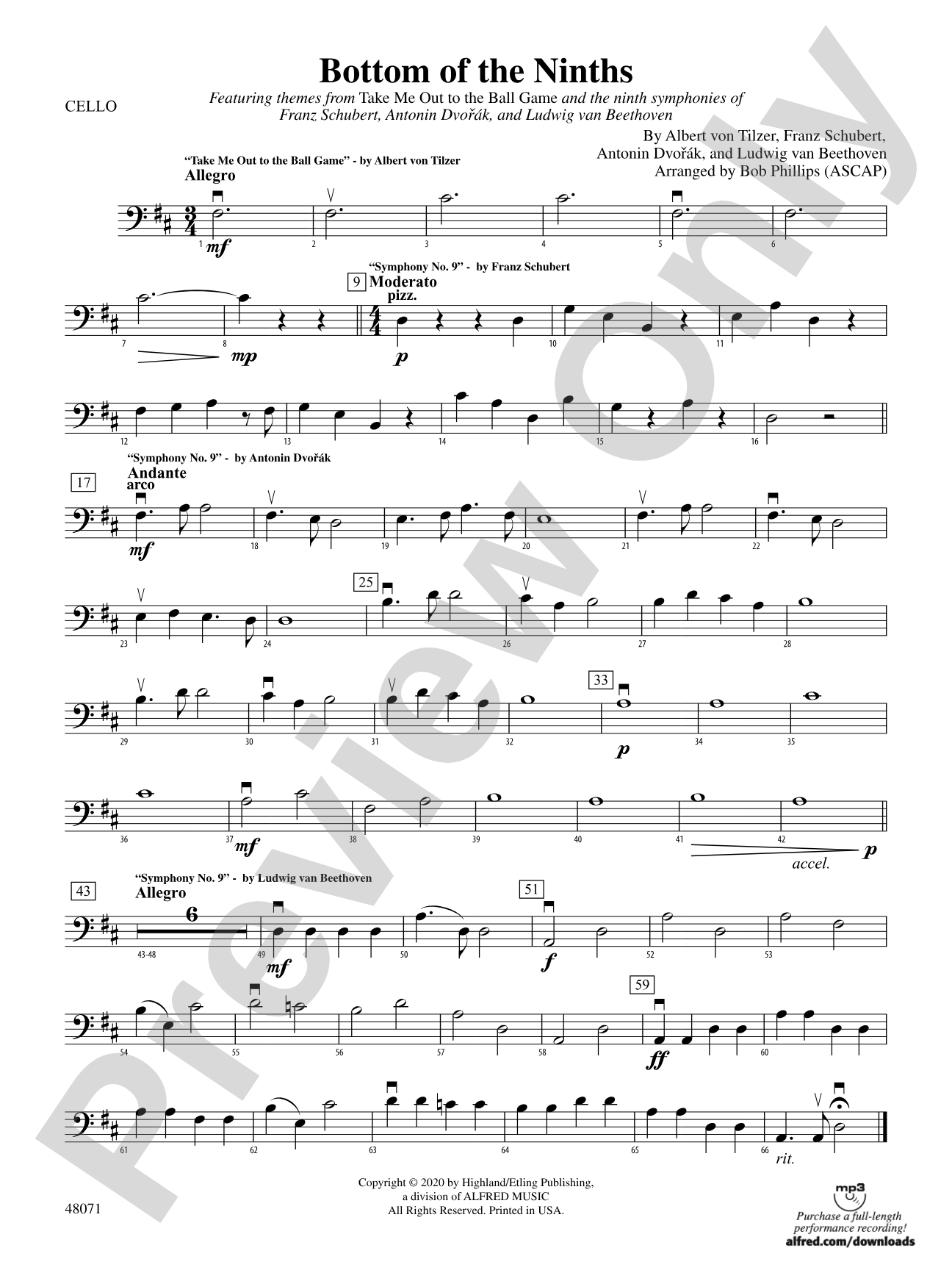 Bottom of the Ninths: Cello