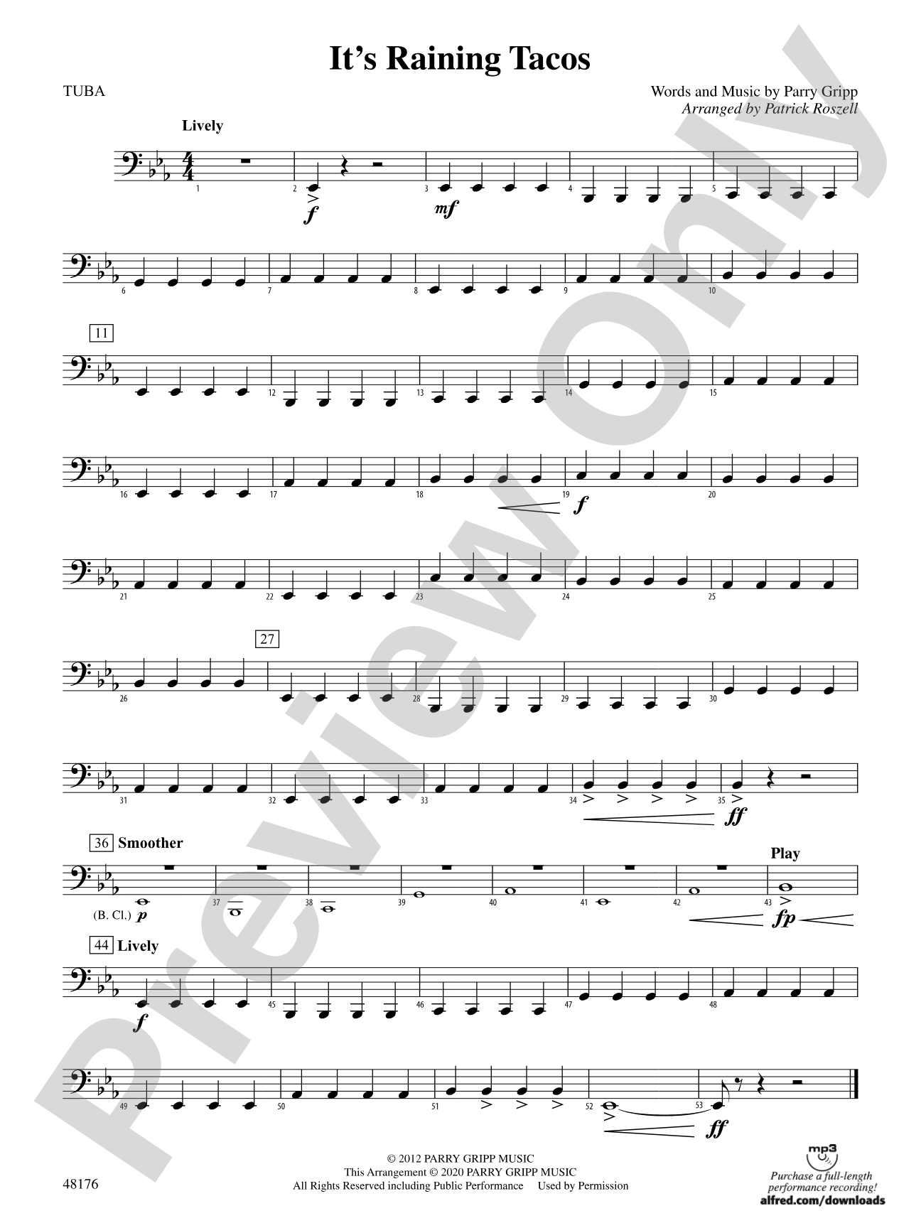 It's Raining Tacos: Tuba