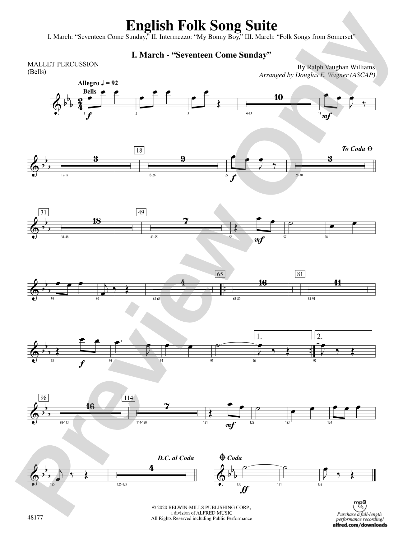 English Folk Song Suite: Mallets