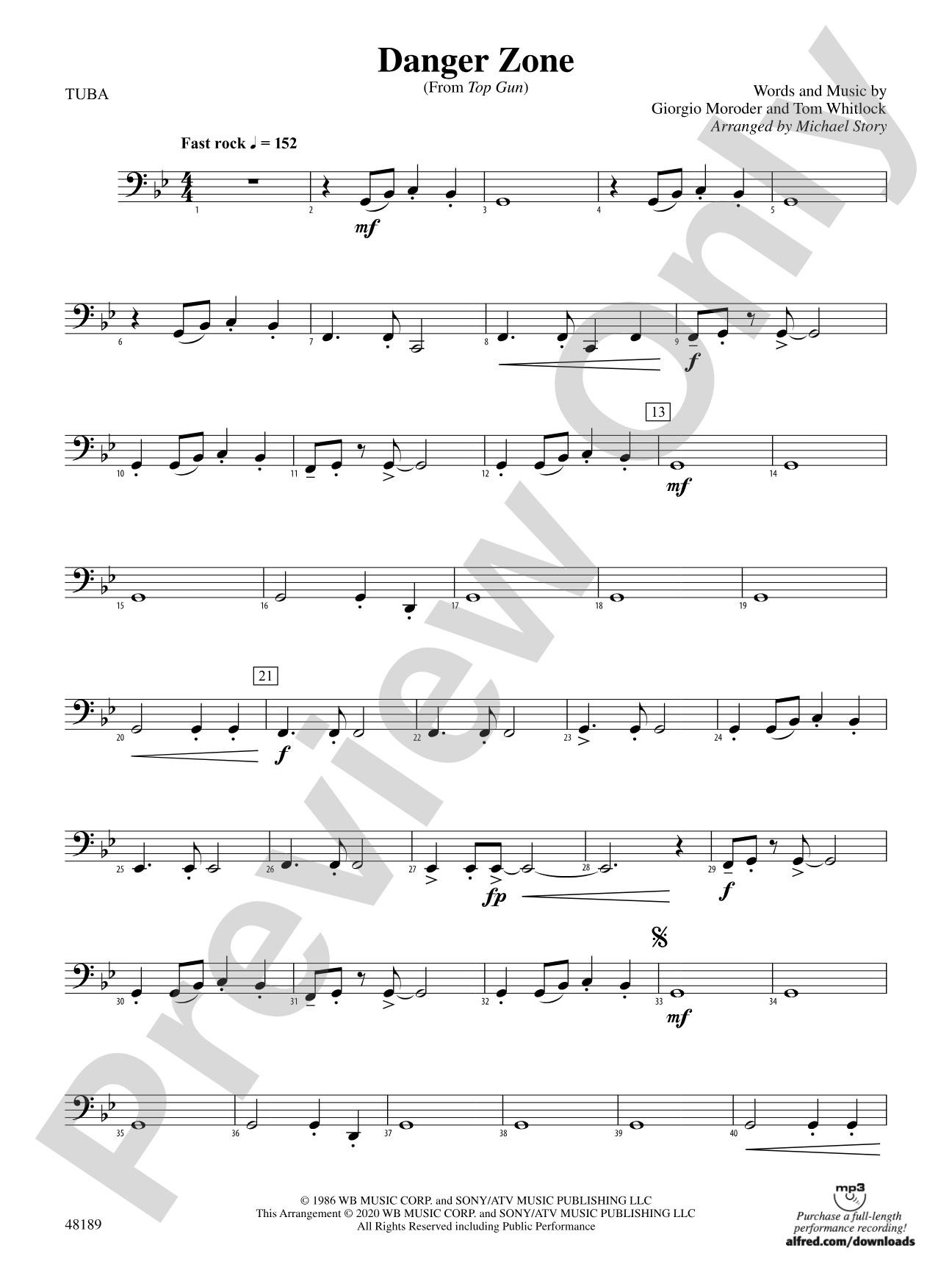 Danger Zone: Tuba