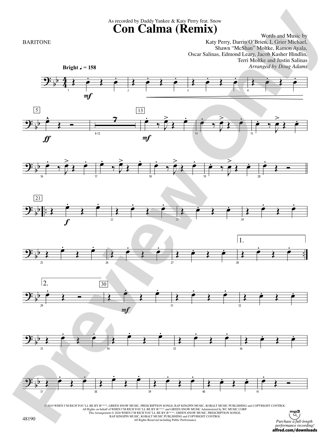 Con Calma (Remix): Baritone B.C.