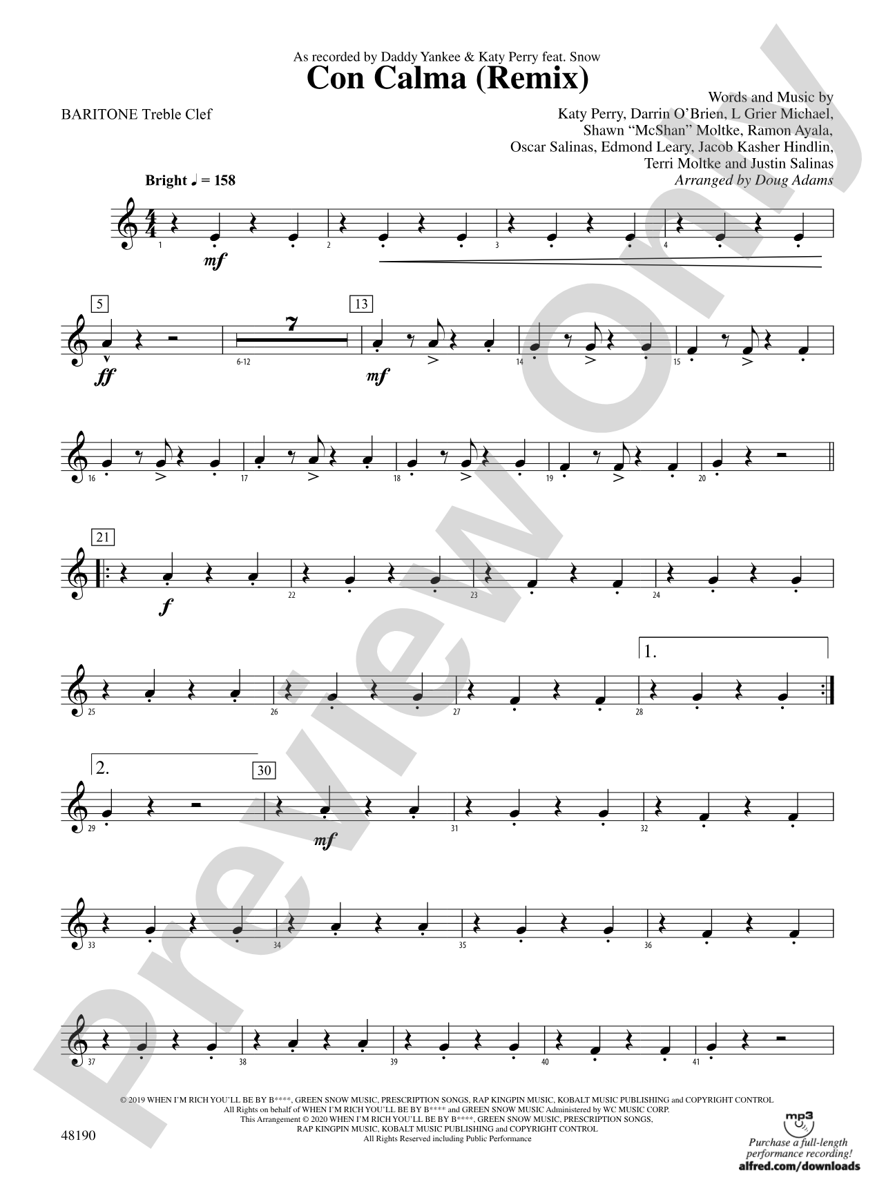 Con Calma (Remix): Baritone T.C.