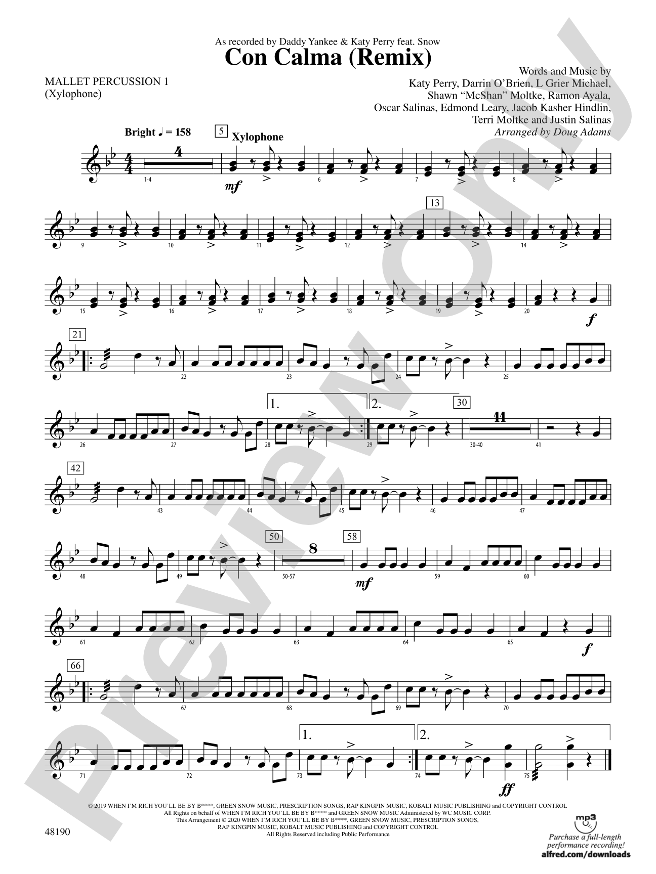 Con Calma (Remix): Mallets