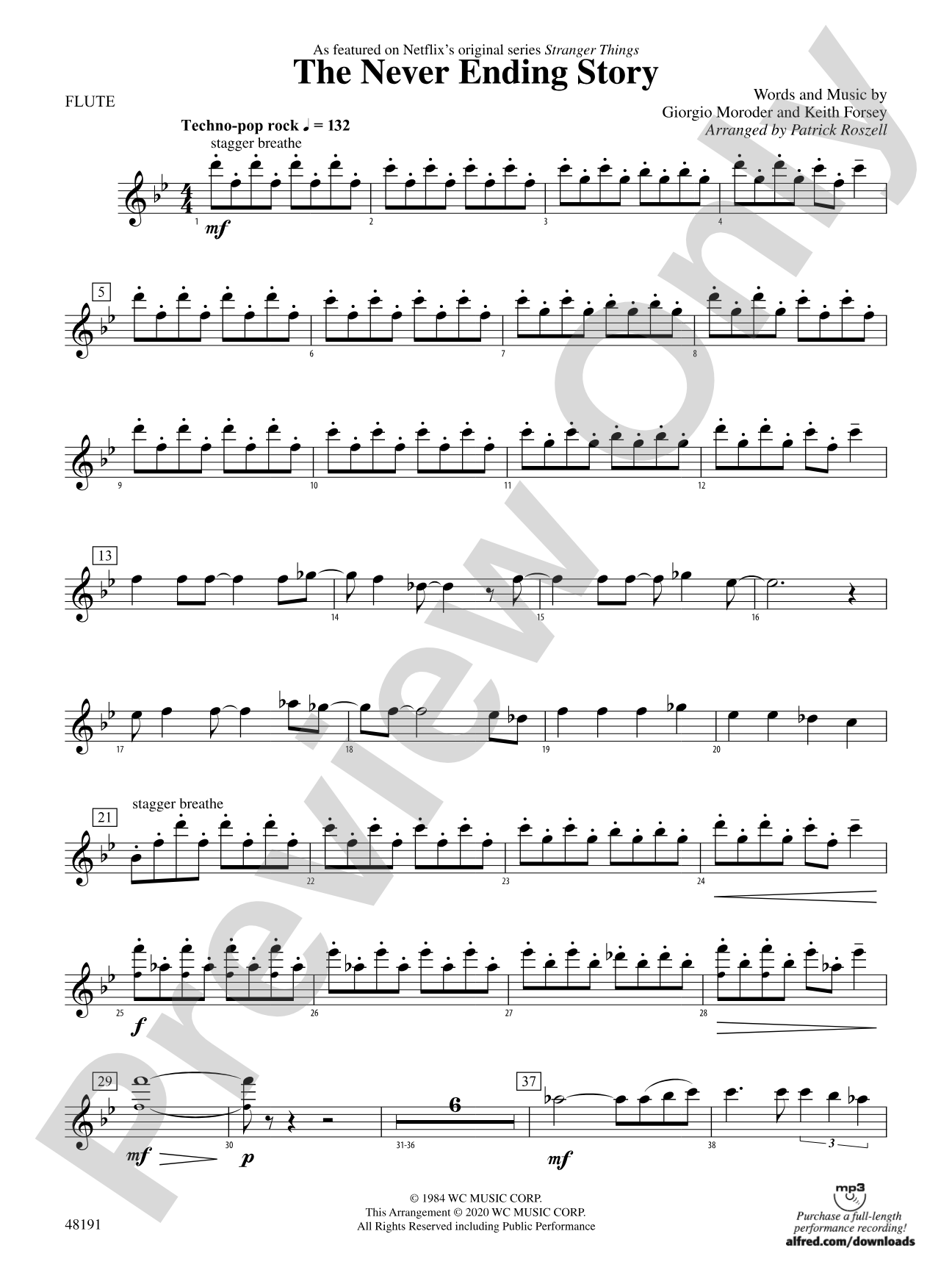 The Never Ending Story: Flute