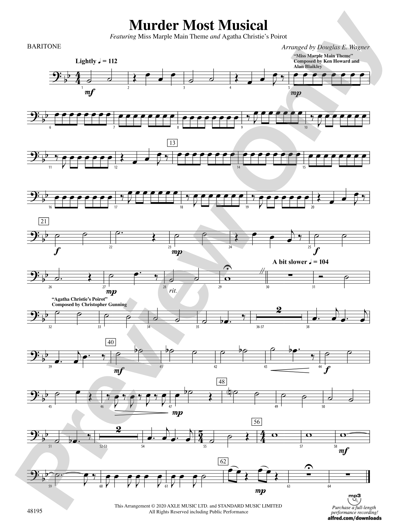 Murder Most Musical: Baritone B.C.