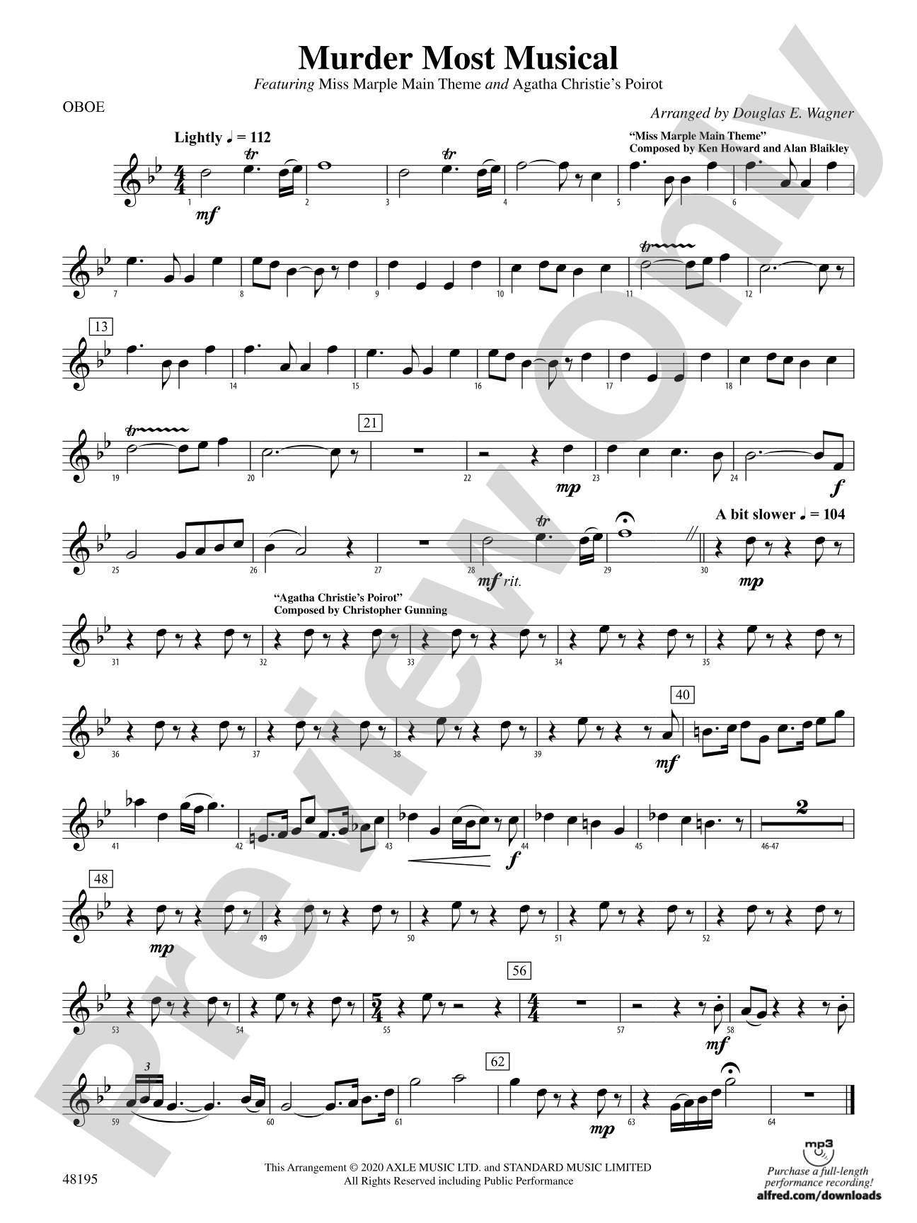 Murder Most Musical: Oboe