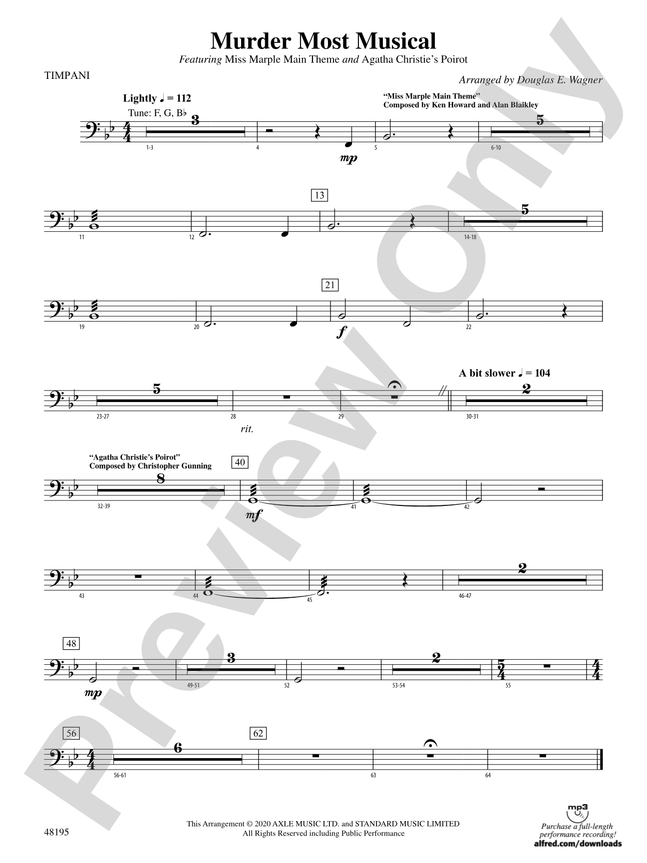 Murder Most Musical: Timpani