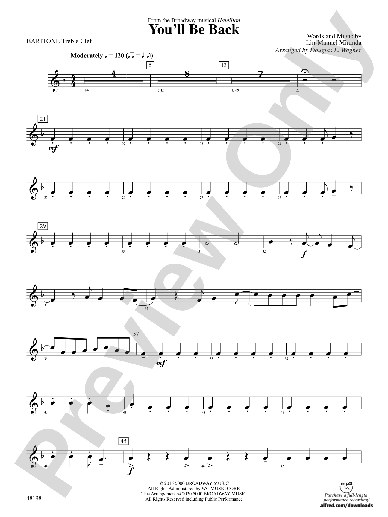 You'll Be Back: Baritone T.C.