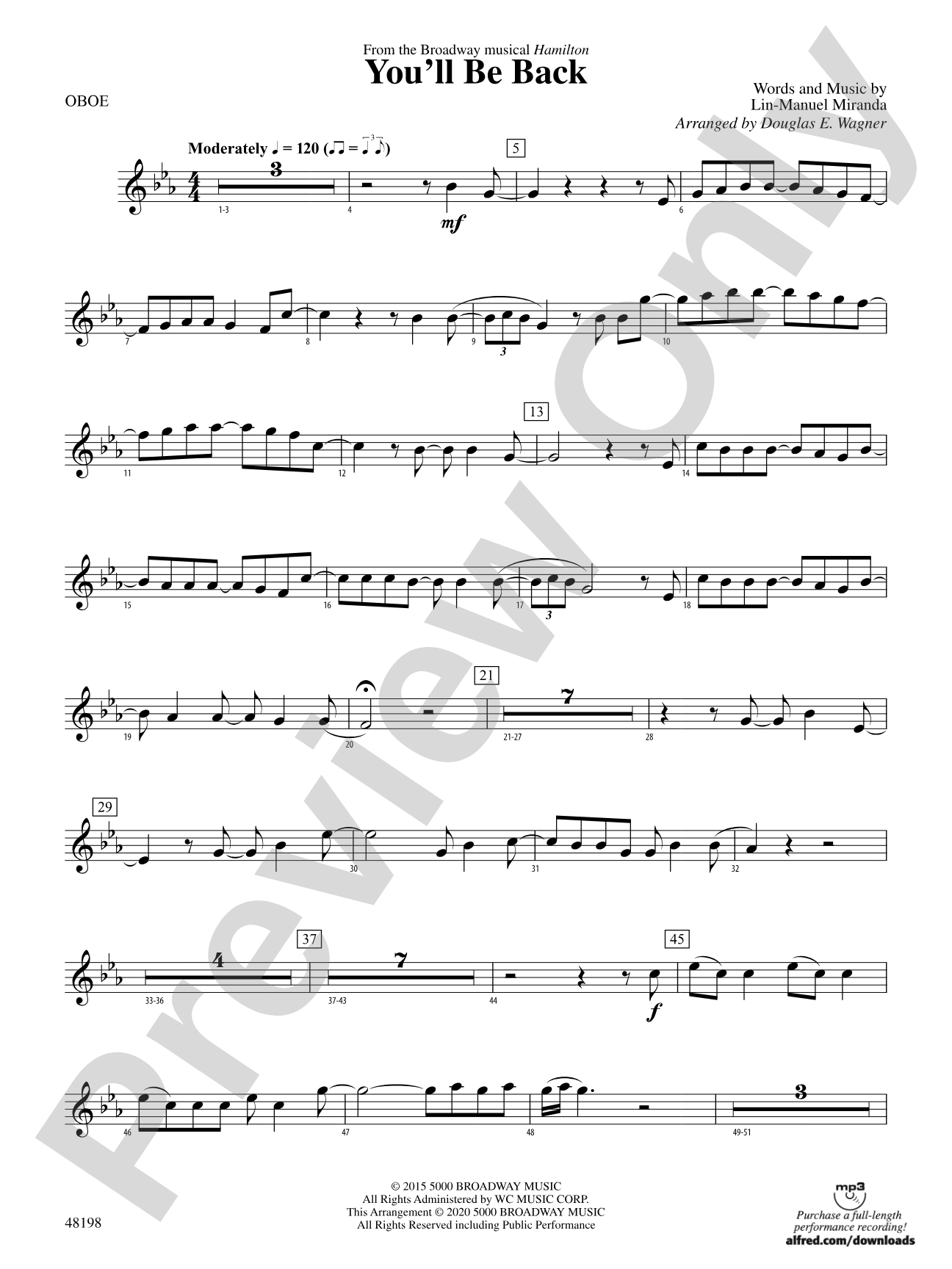 You'll Be Back: Oboe