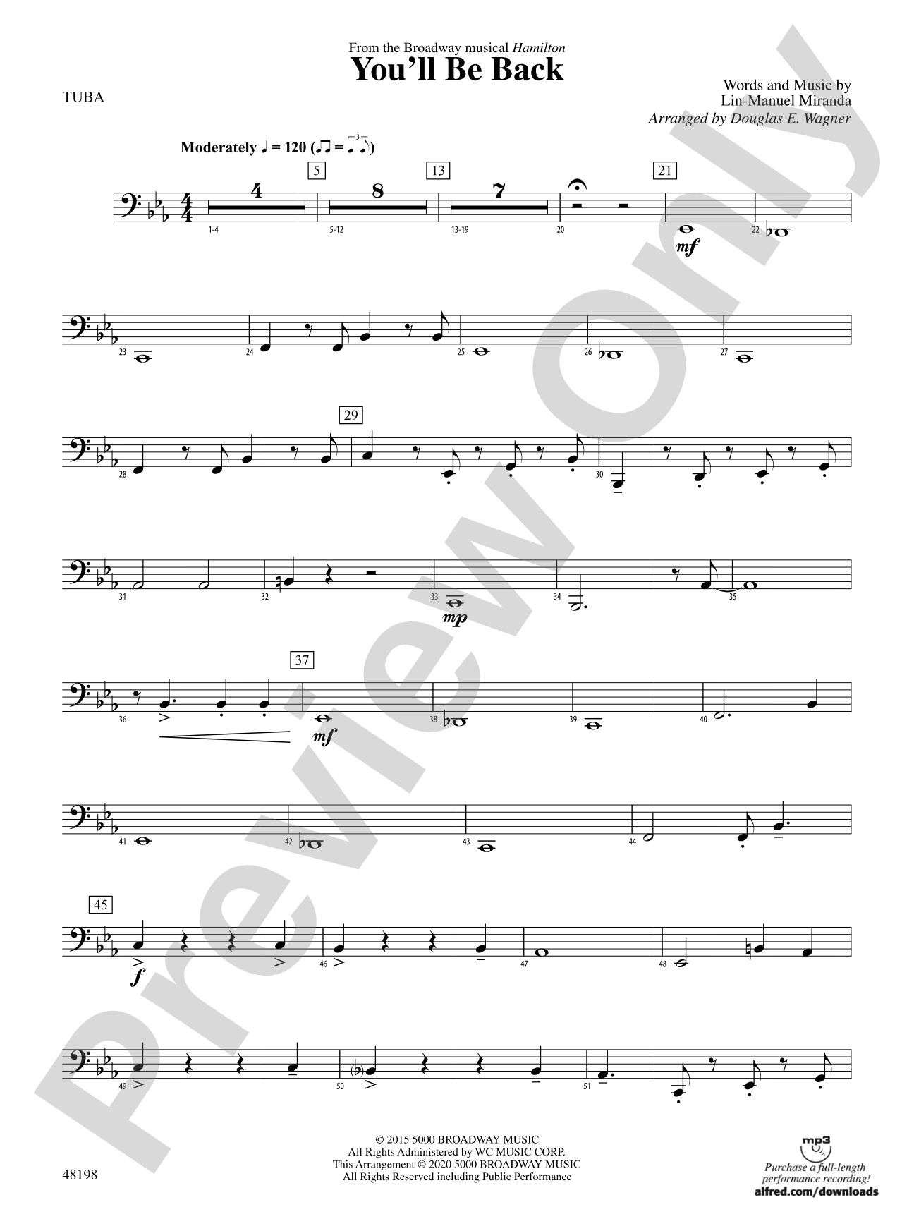 You'll Be Back: Tuba