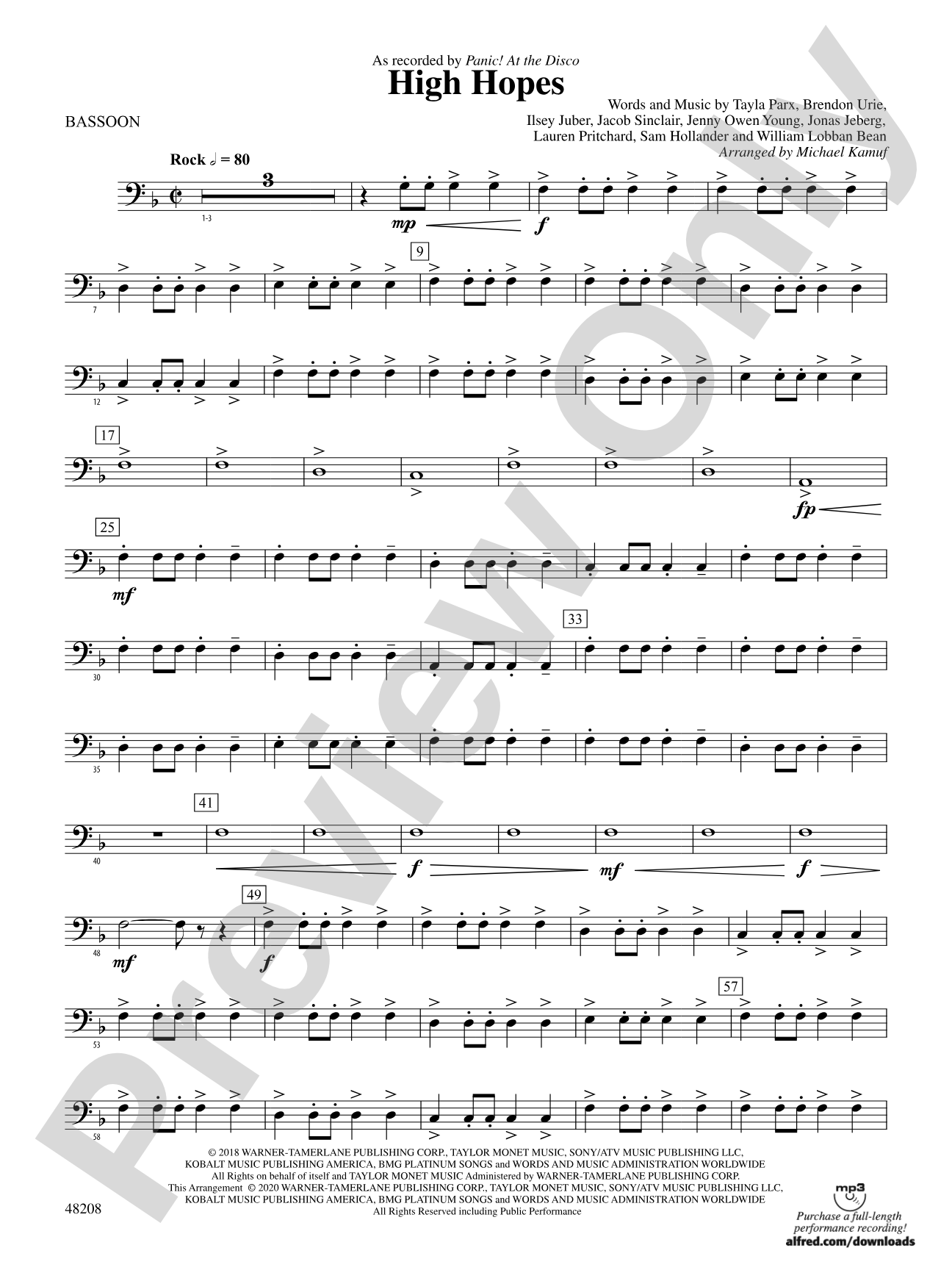 High Hopes: Bassoon