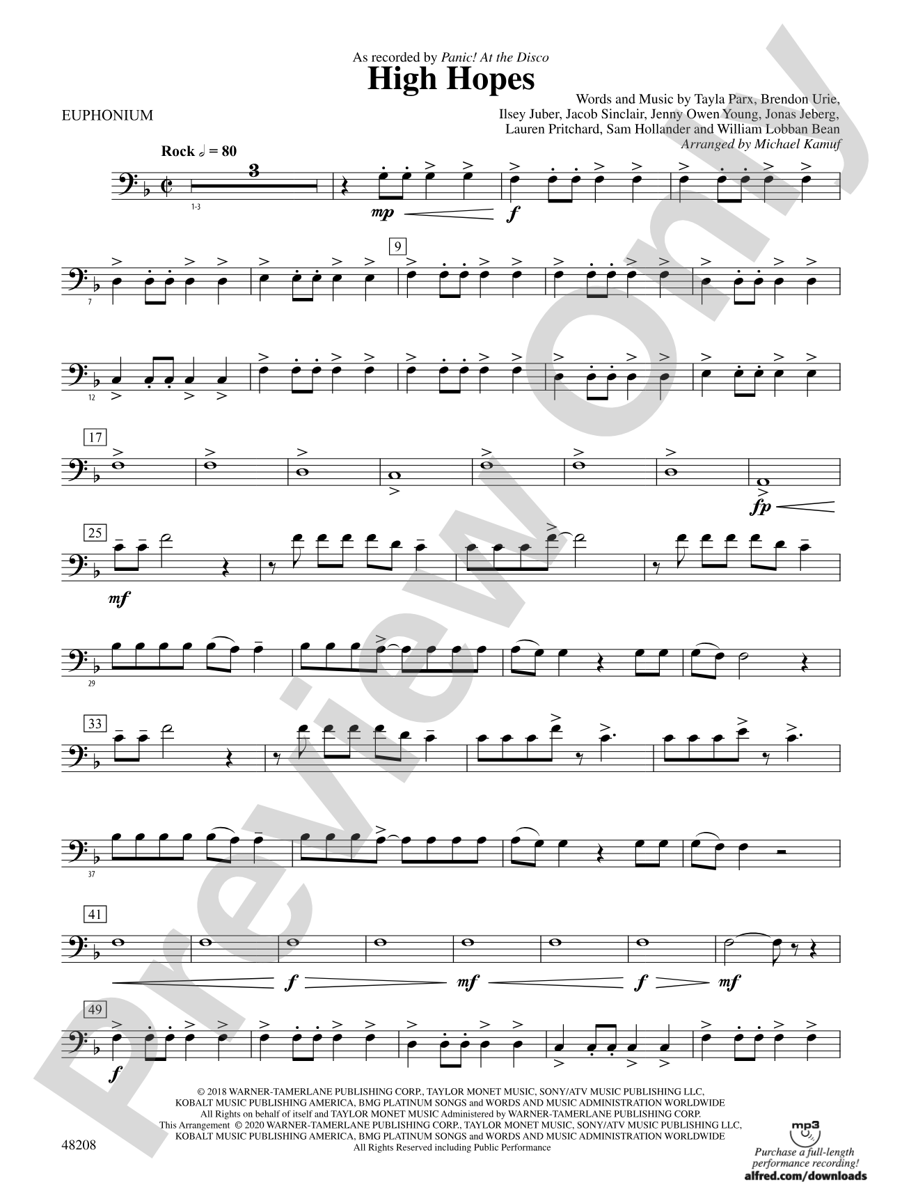 High Hopes: Baritone B.C.