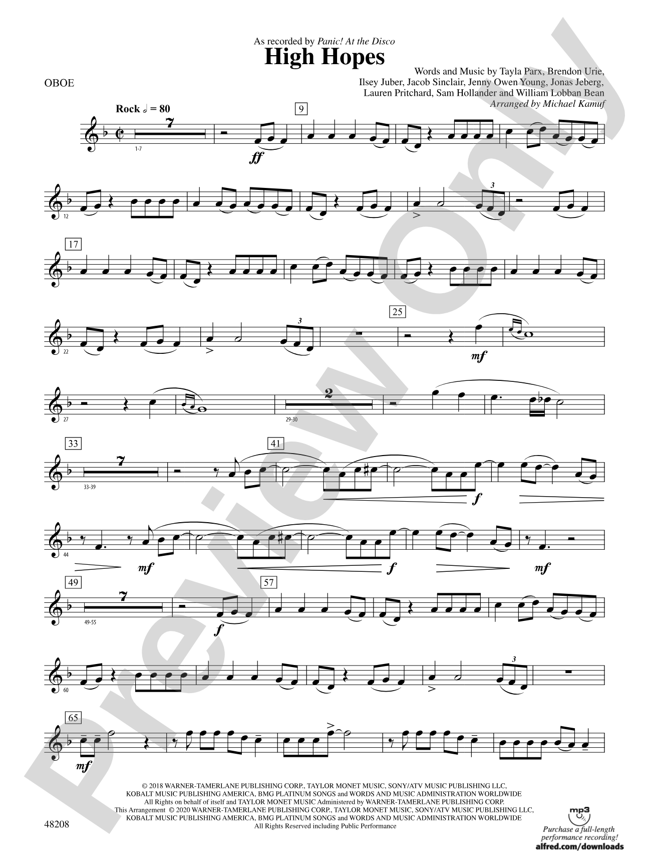High Hopes: Oboe