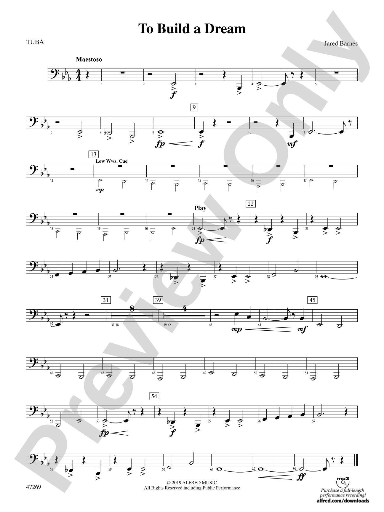 To Build a Dream: Tuba