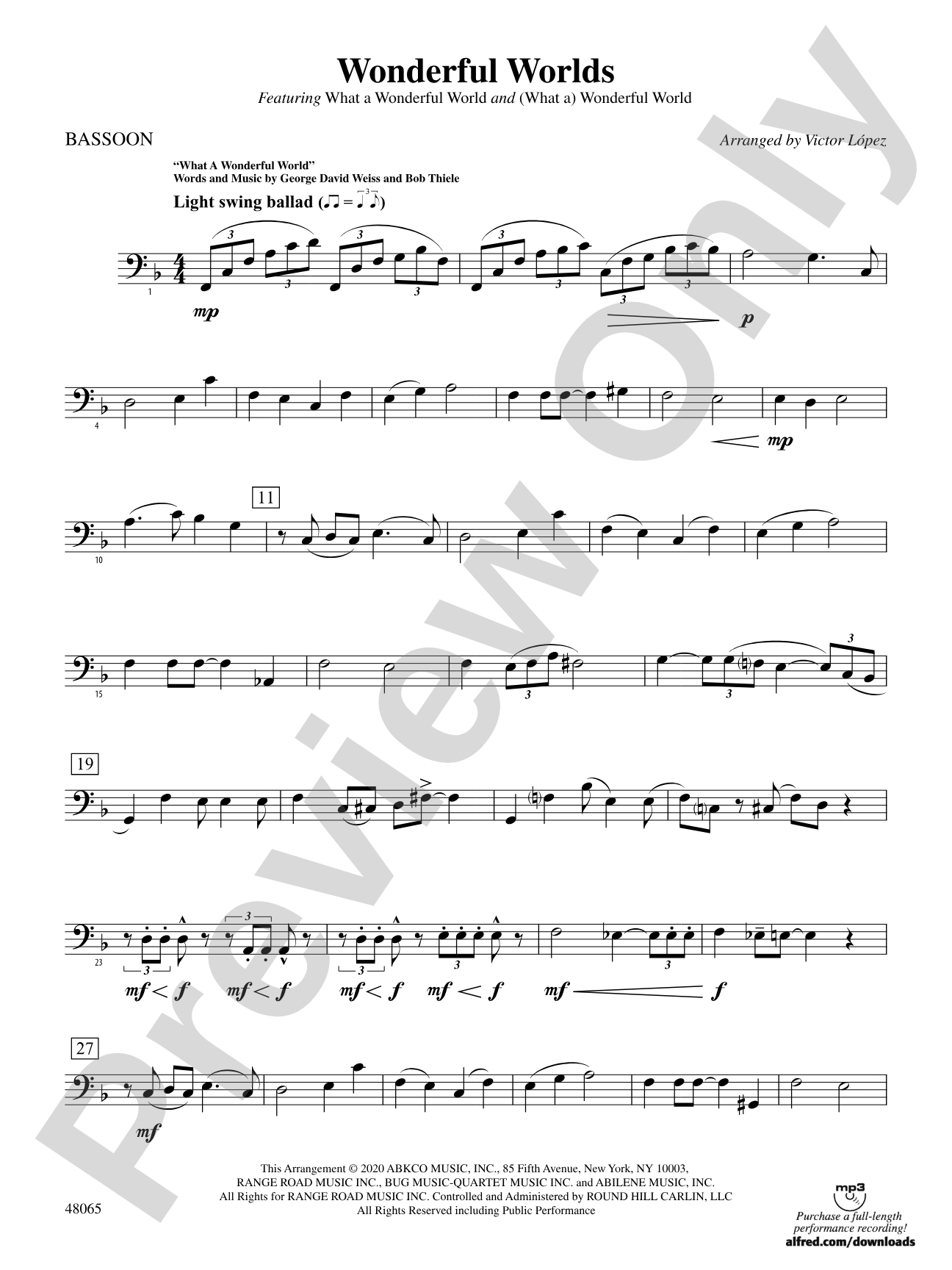 Wonderful Worlds: Bassoon