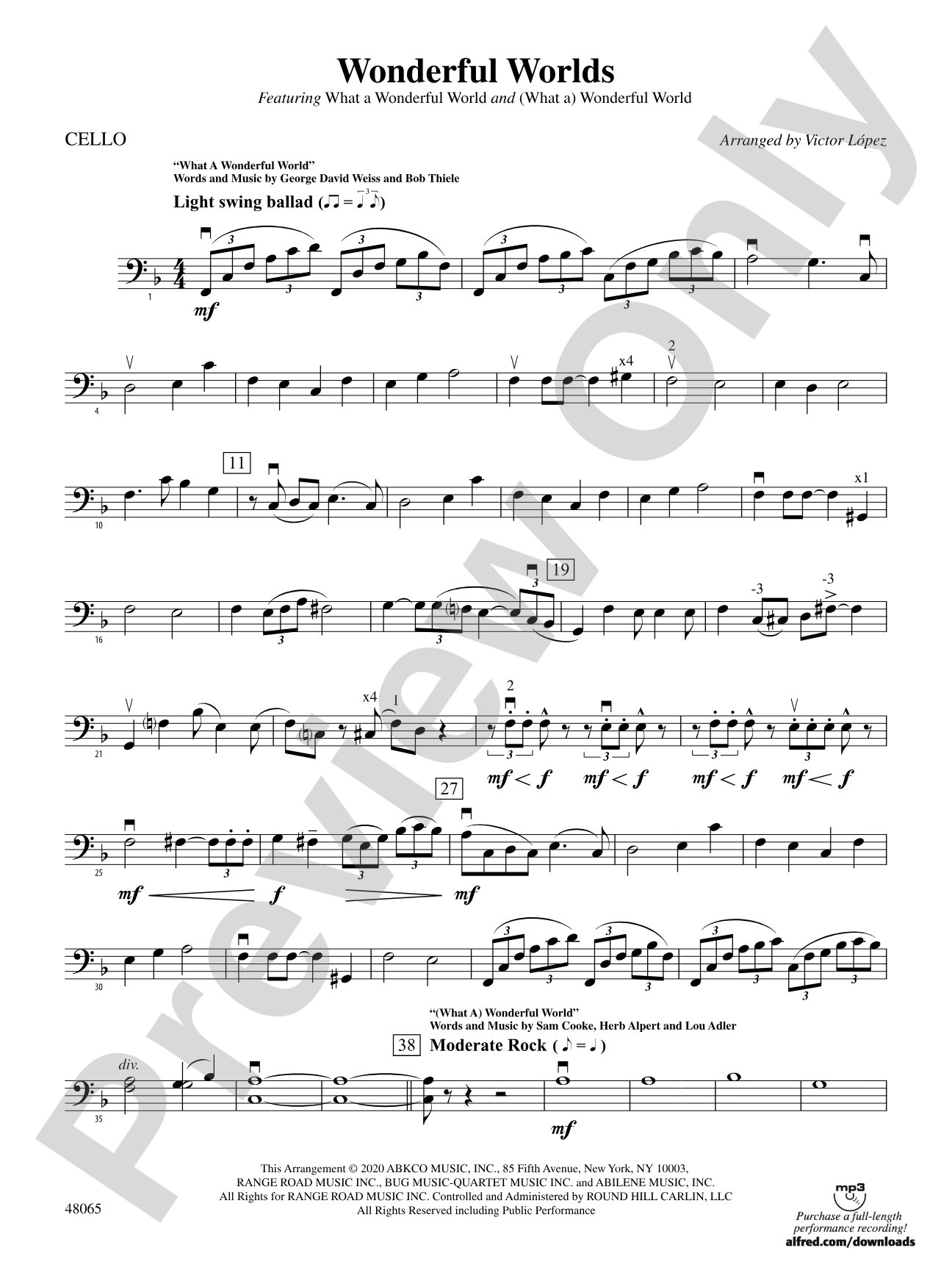 Wonderful Worlds: Cello